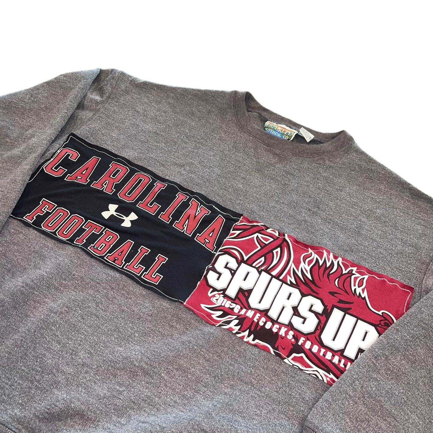 USC South Carolina Patchwork Crew (L)