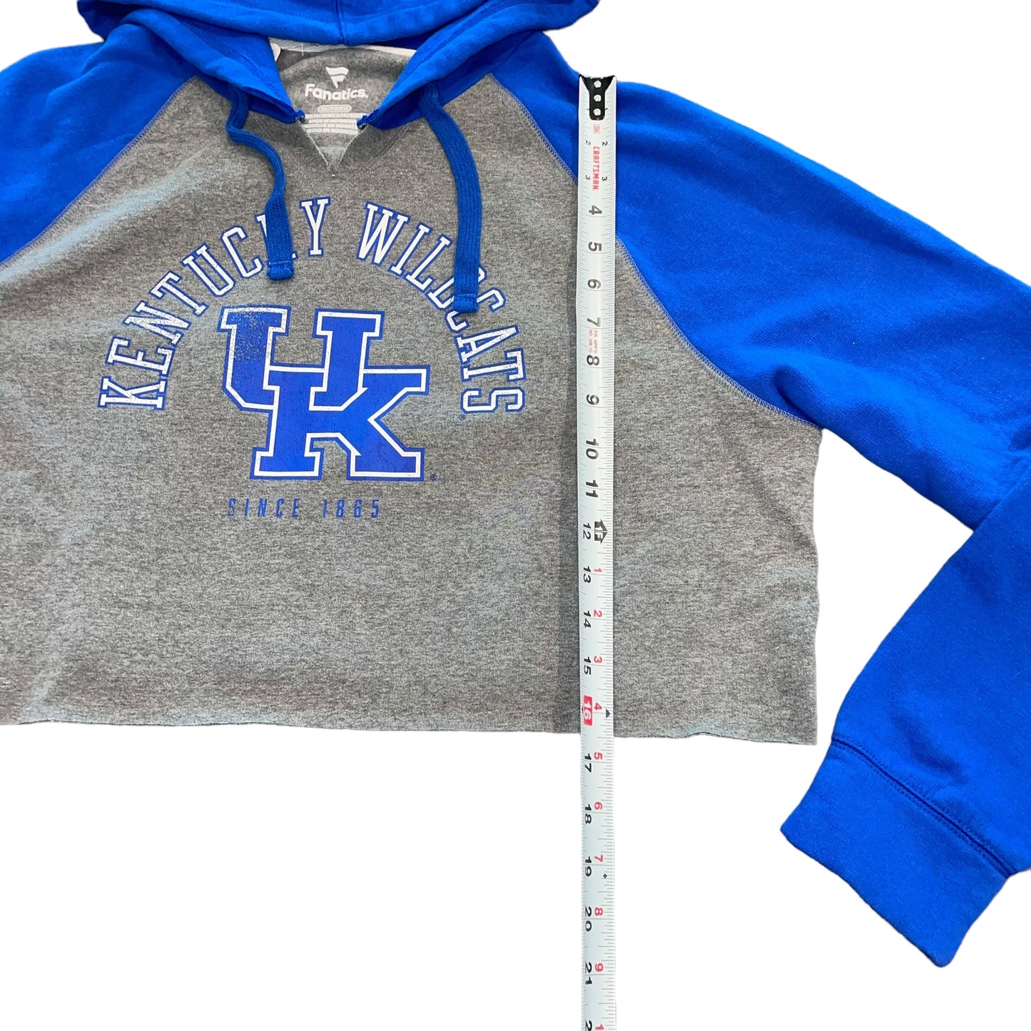 Kentucky UK Wildcats Cropped Hoodie (XL)