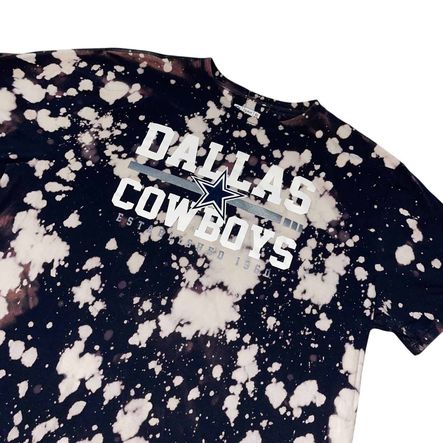 Dallas Cowboys Reworked Bleach T-shirt (2XL)