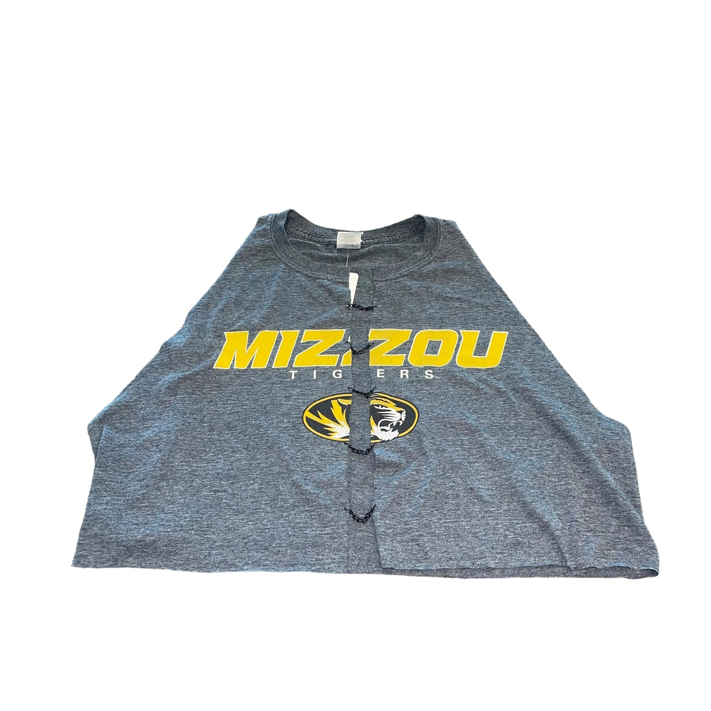 Mizzou Chain Link Cropped Tank (L)