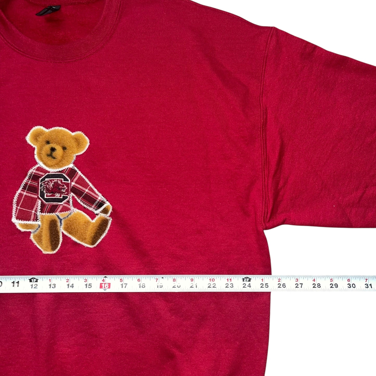 USC South Carolina Final Bear Plaid Sweater (XL)