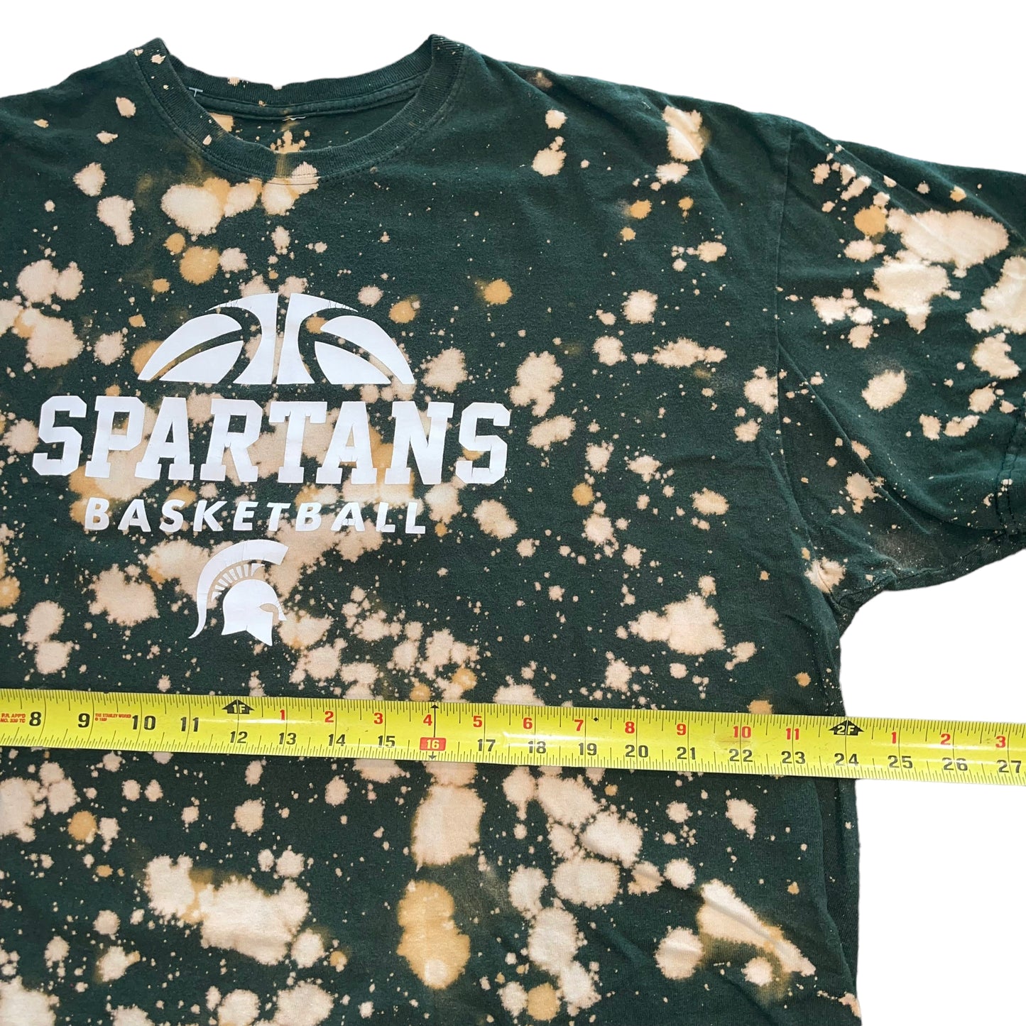 Michigan State Basketball Bleach Tee (XL)