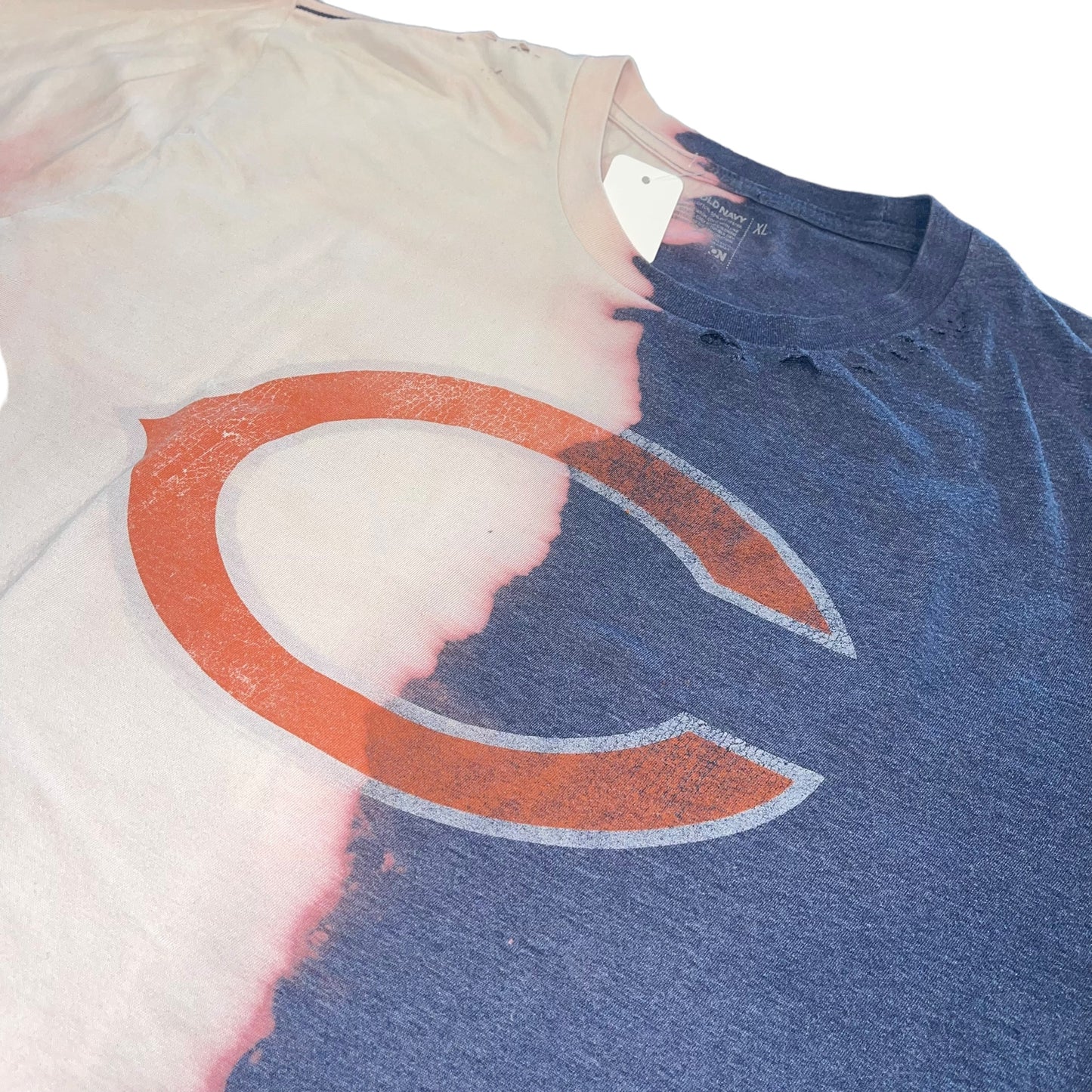 Chicago Bears Distressed Bleached Tee (XL)