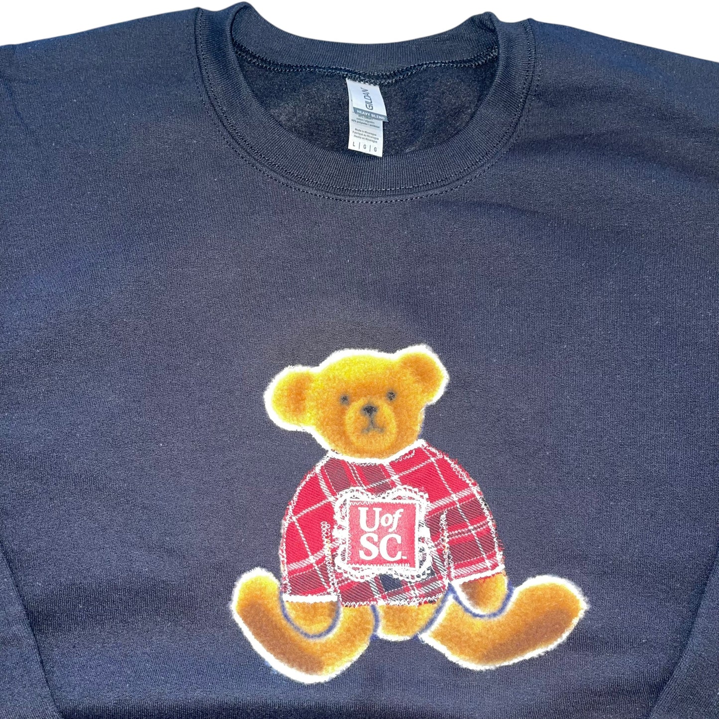 USC South Carolina Bear Patchwork (L)
