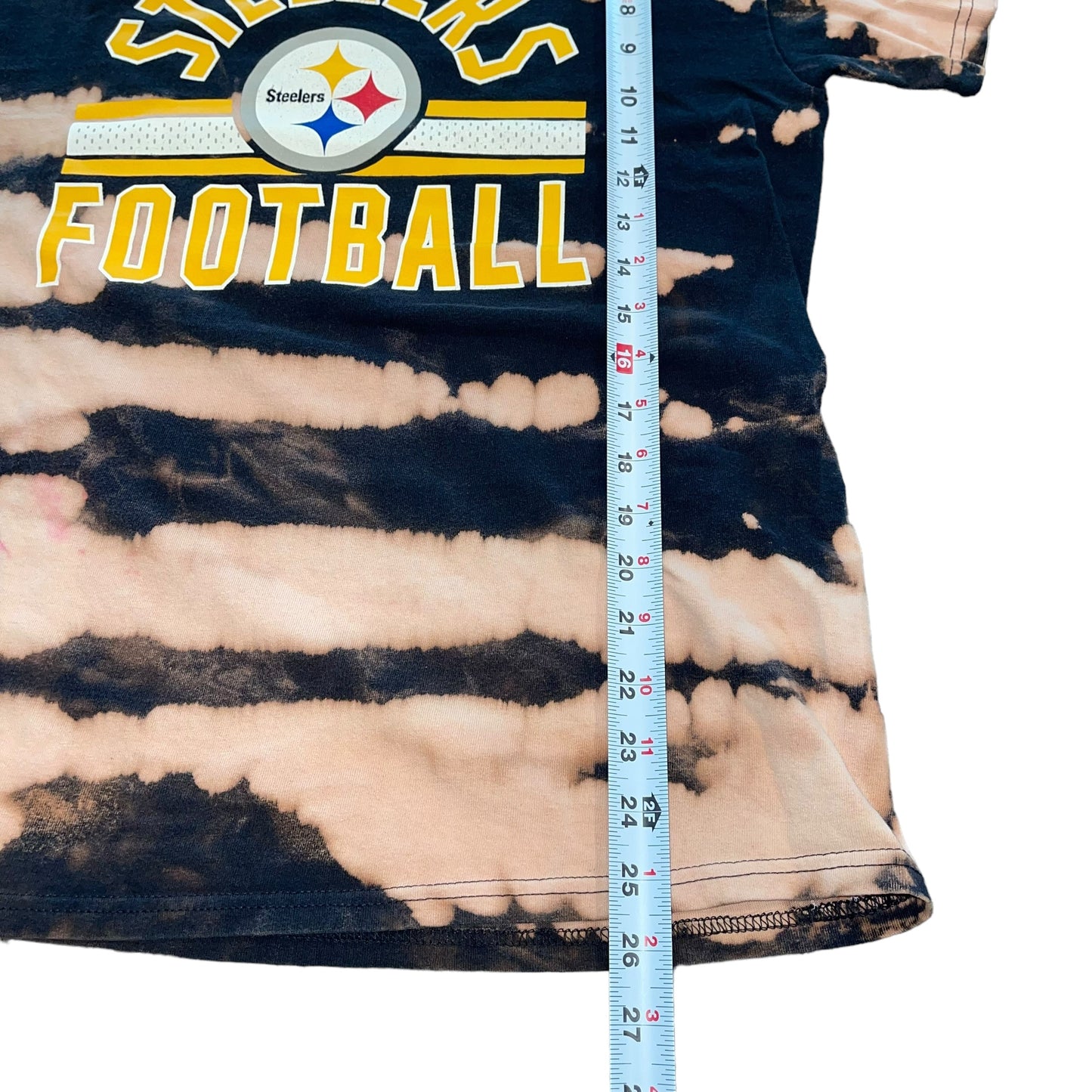 Pittsburgh Steelers Bleach Tee (M)