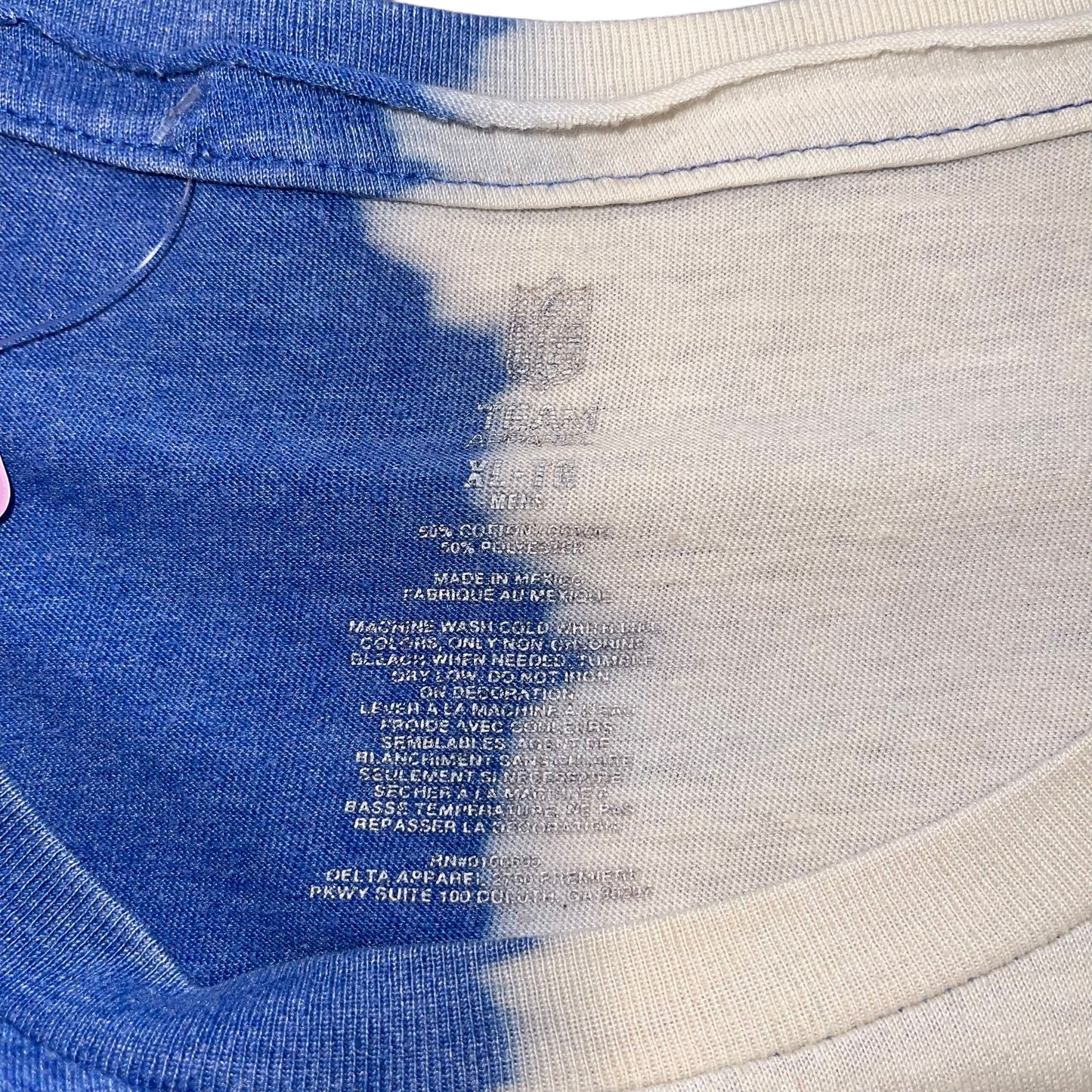 New York Giants Bleach Crop (XL)