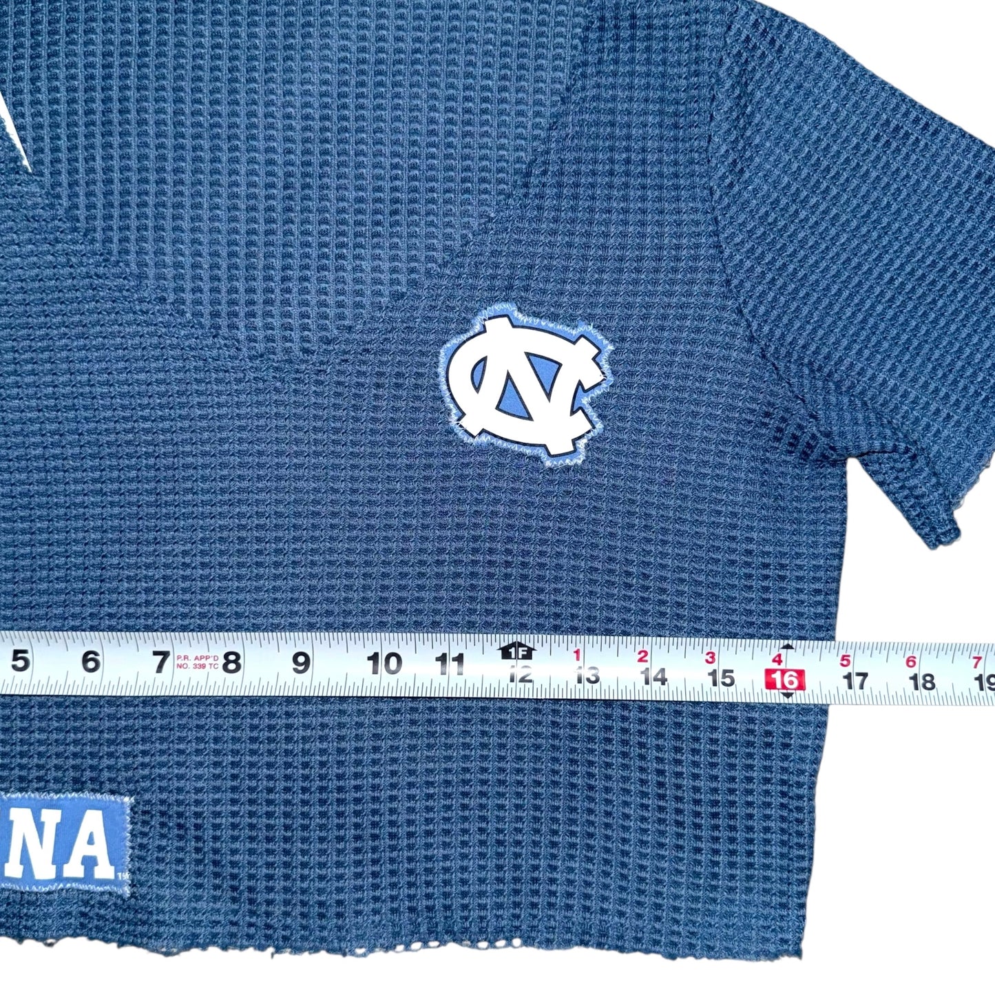 UNC North Carolina Upcycled Waffle Crop (M)