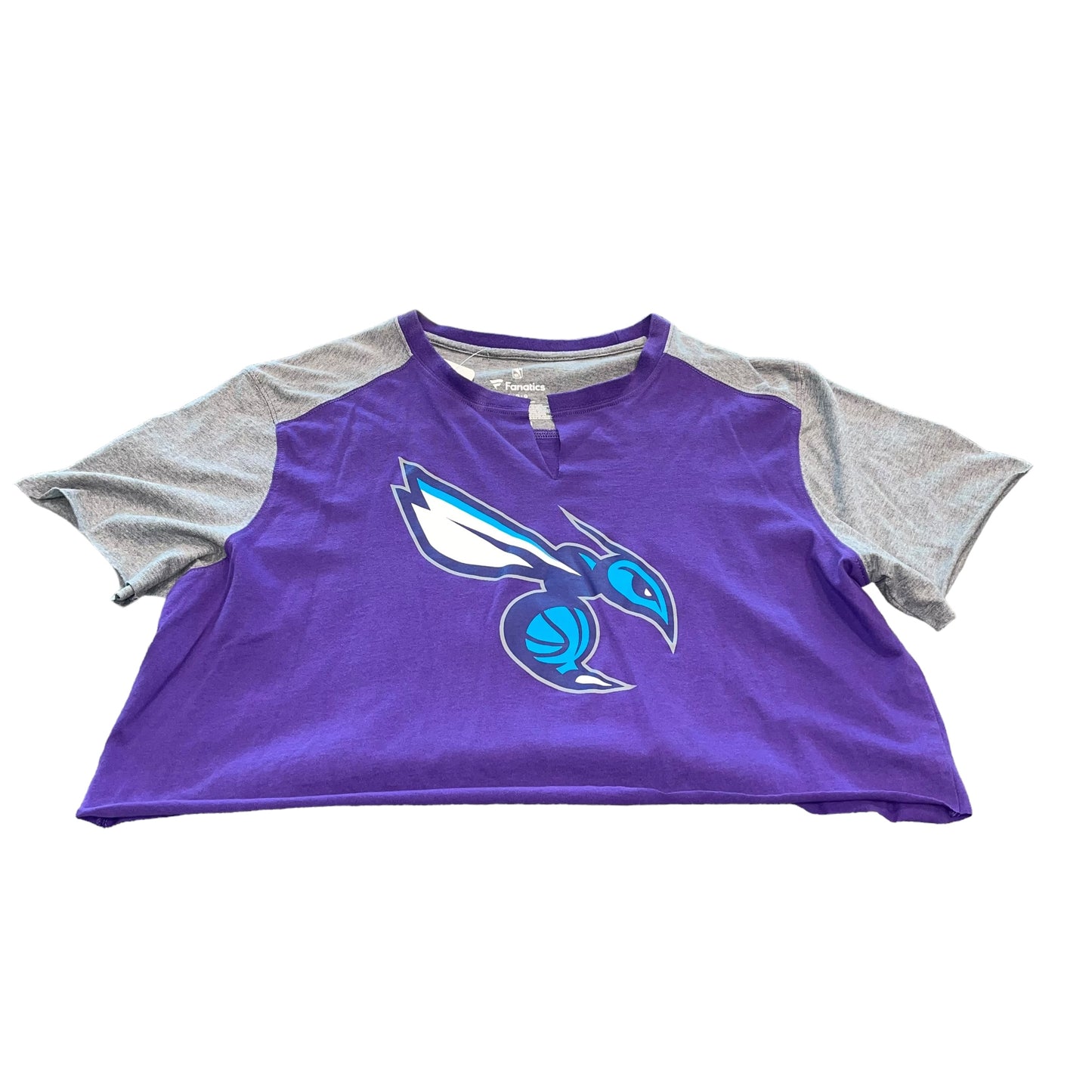 Charlotte Hornets Cropped Colorblock (L)