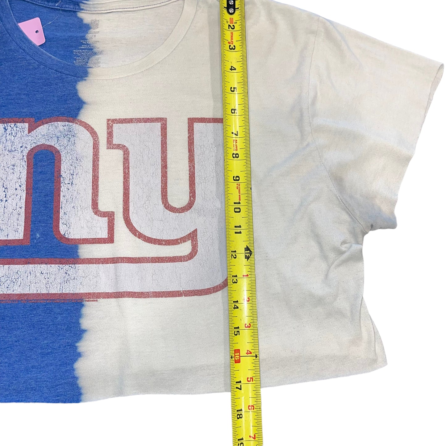 New York Giants Bleach Crop (XL)