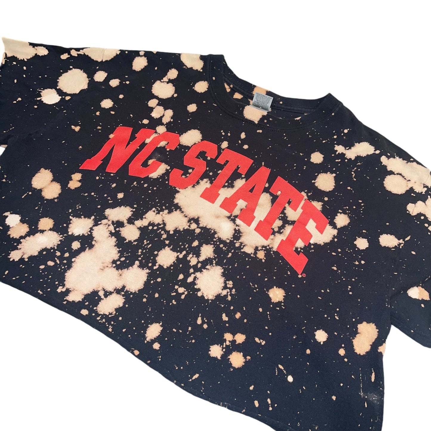 NC State Bleach Crop (M)