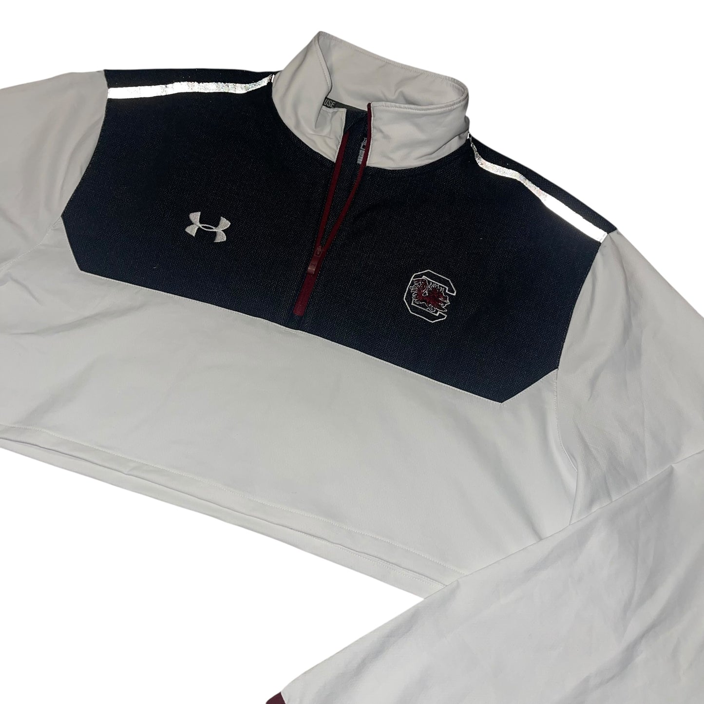 USC South Carolina Upcycled Cropped Quarter Zip (XL)