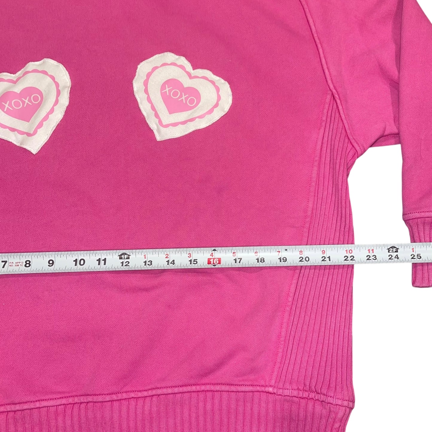 Valentines double heart Patchwork (XS)