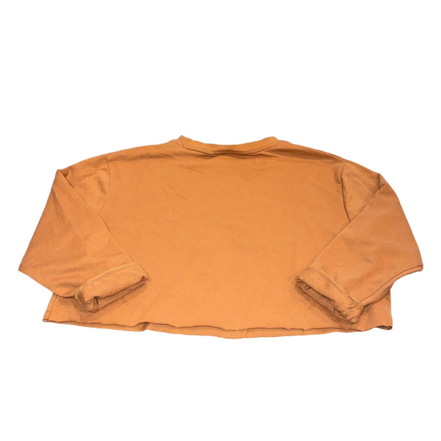 Cleveland Browns Patchwork Cropped Sweatshirt (XL)