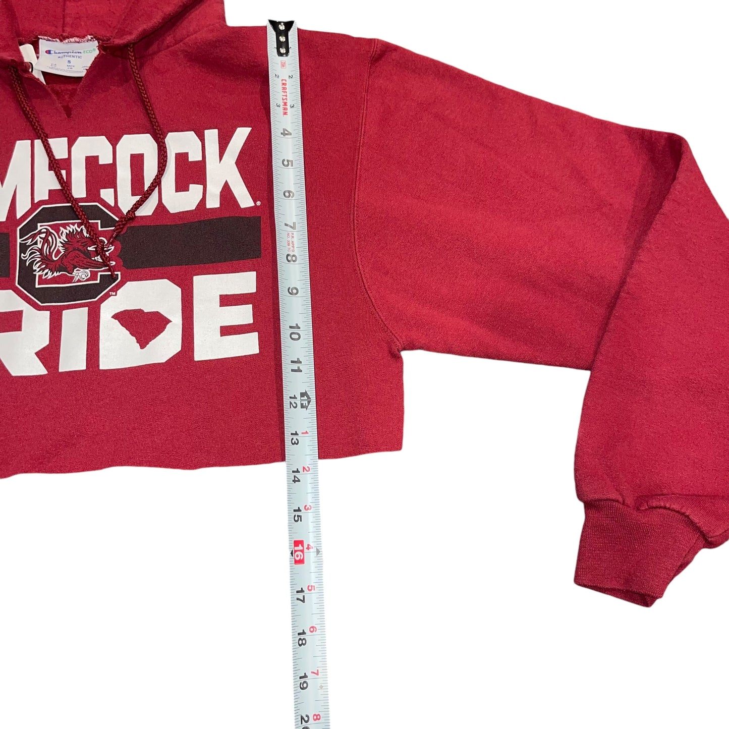 USC South Carolina Cropped Hoodie (S)