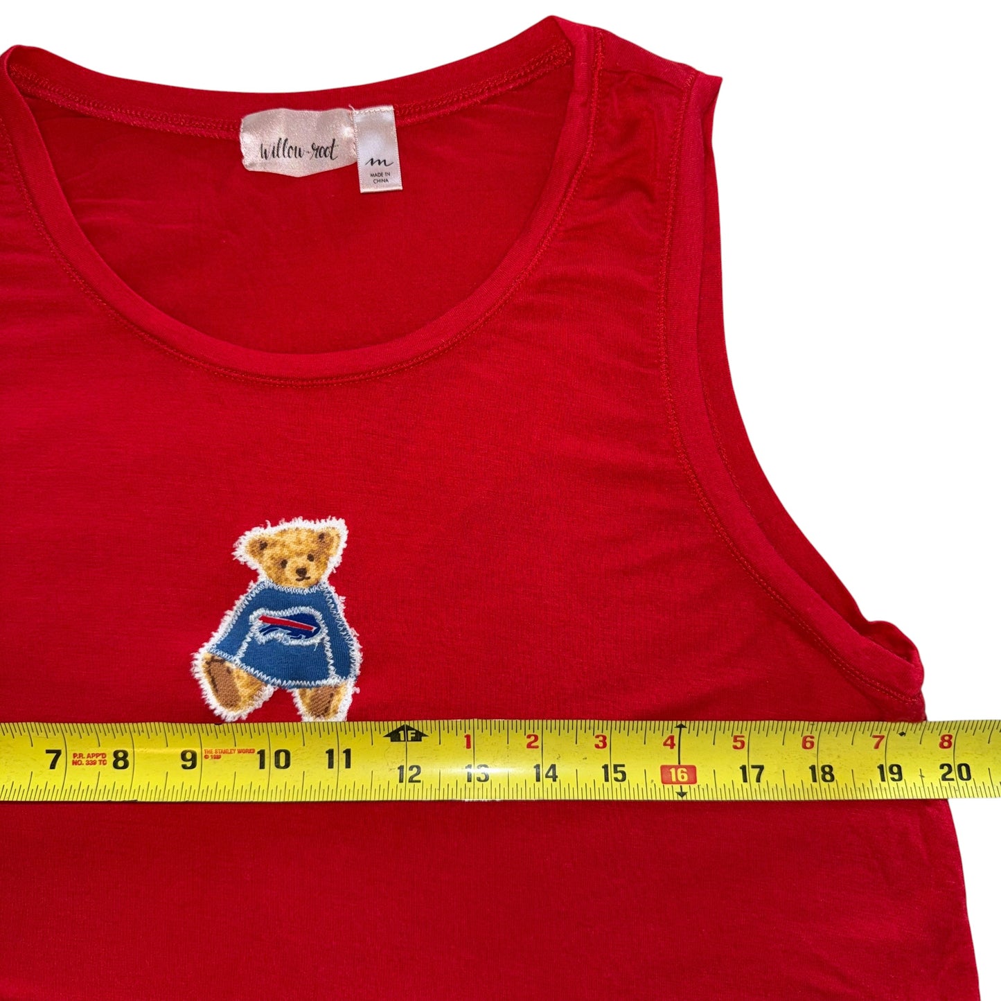 Buffalo Bills Reworked Bear Cropped Tank (M)