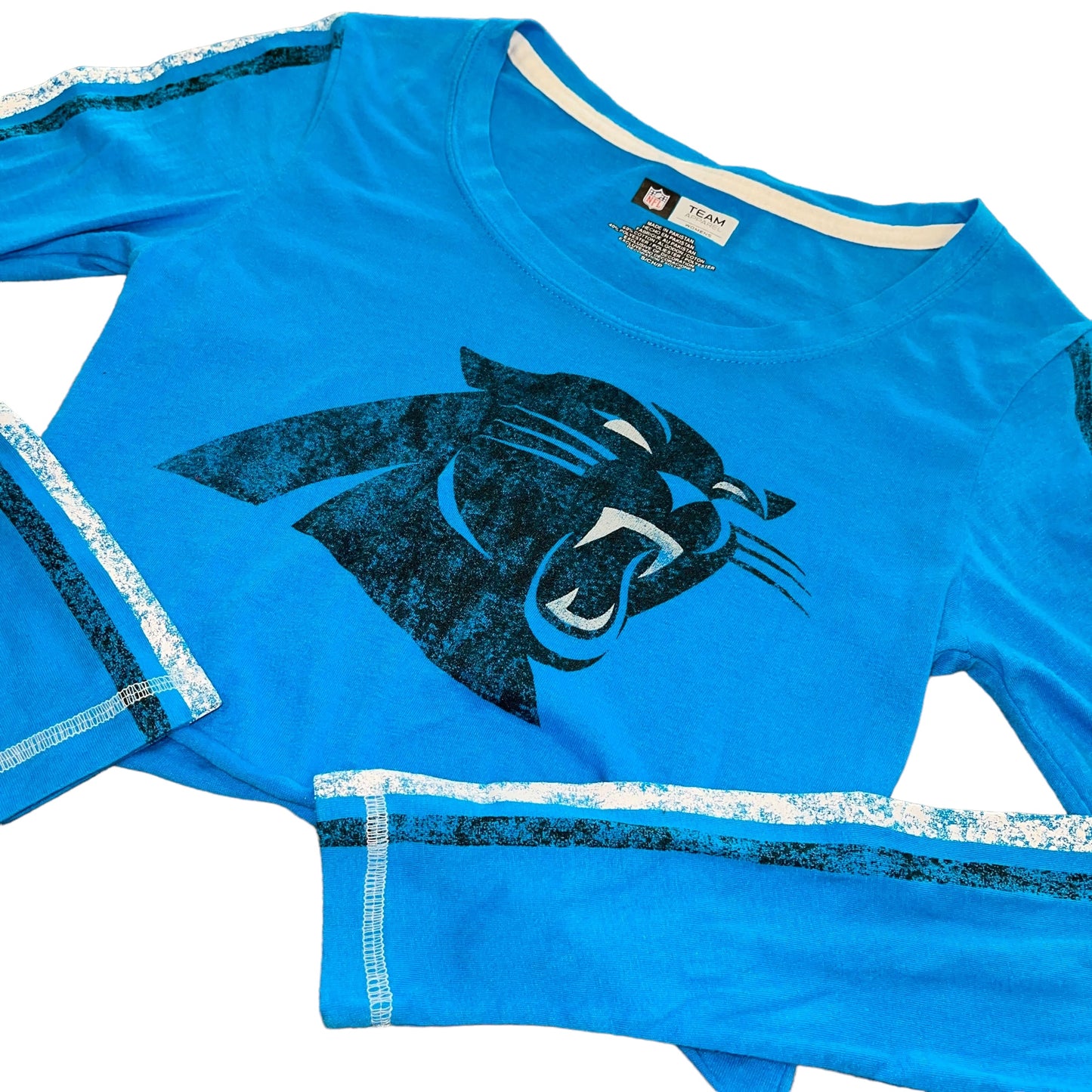 Carolina Panthers Cropped Tee (S)