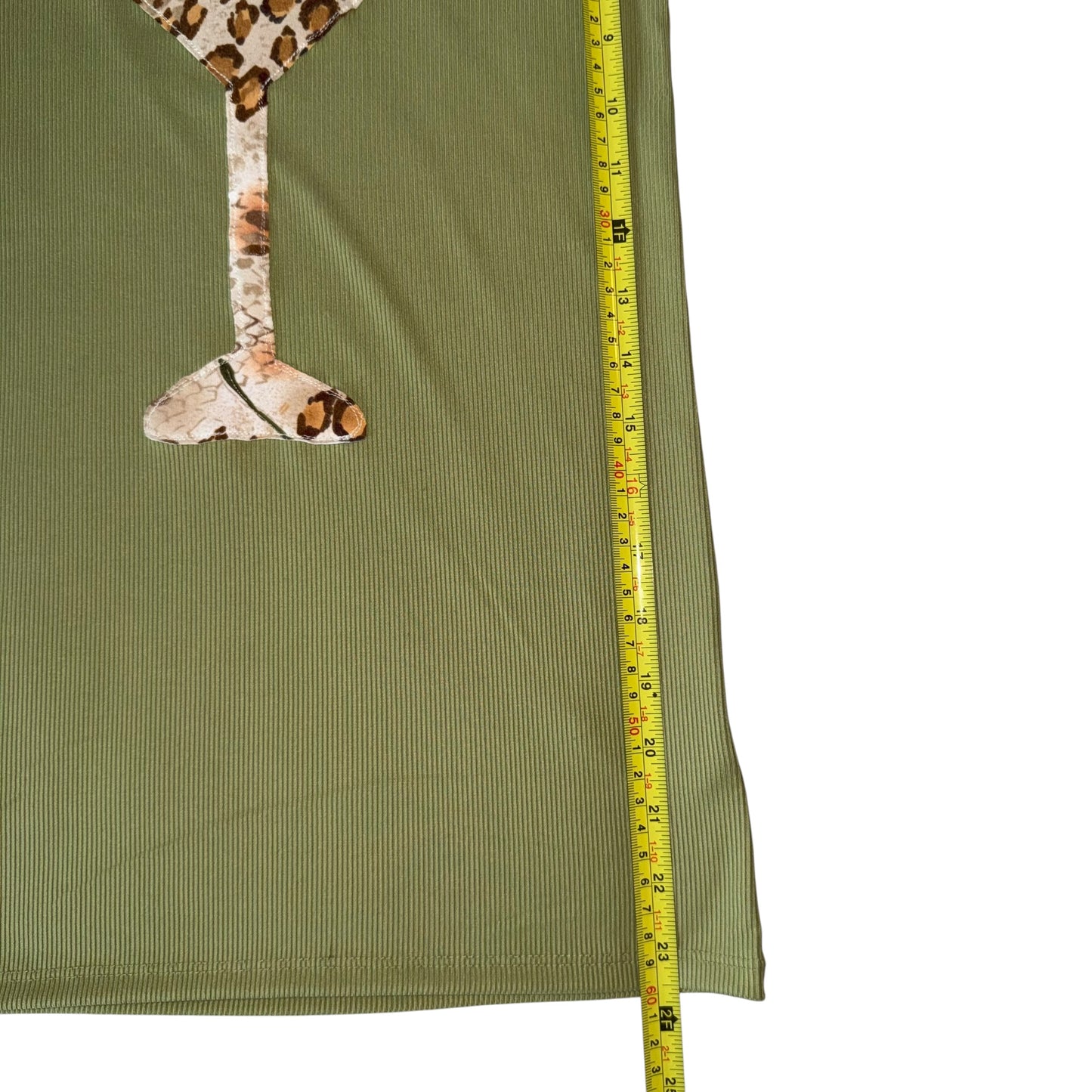 Just a Girl - Animal Print Martini (S)