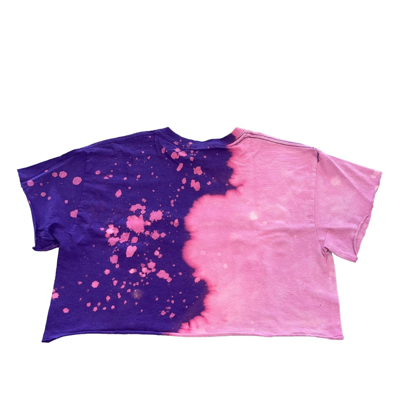 Lander Split Bleach Crop Top (M)