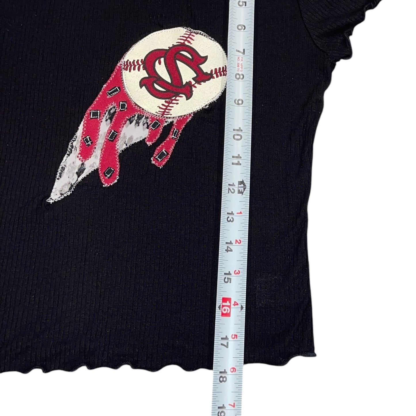 USC South Carolina Upcycled Ice Cream Baby Tee (XS)