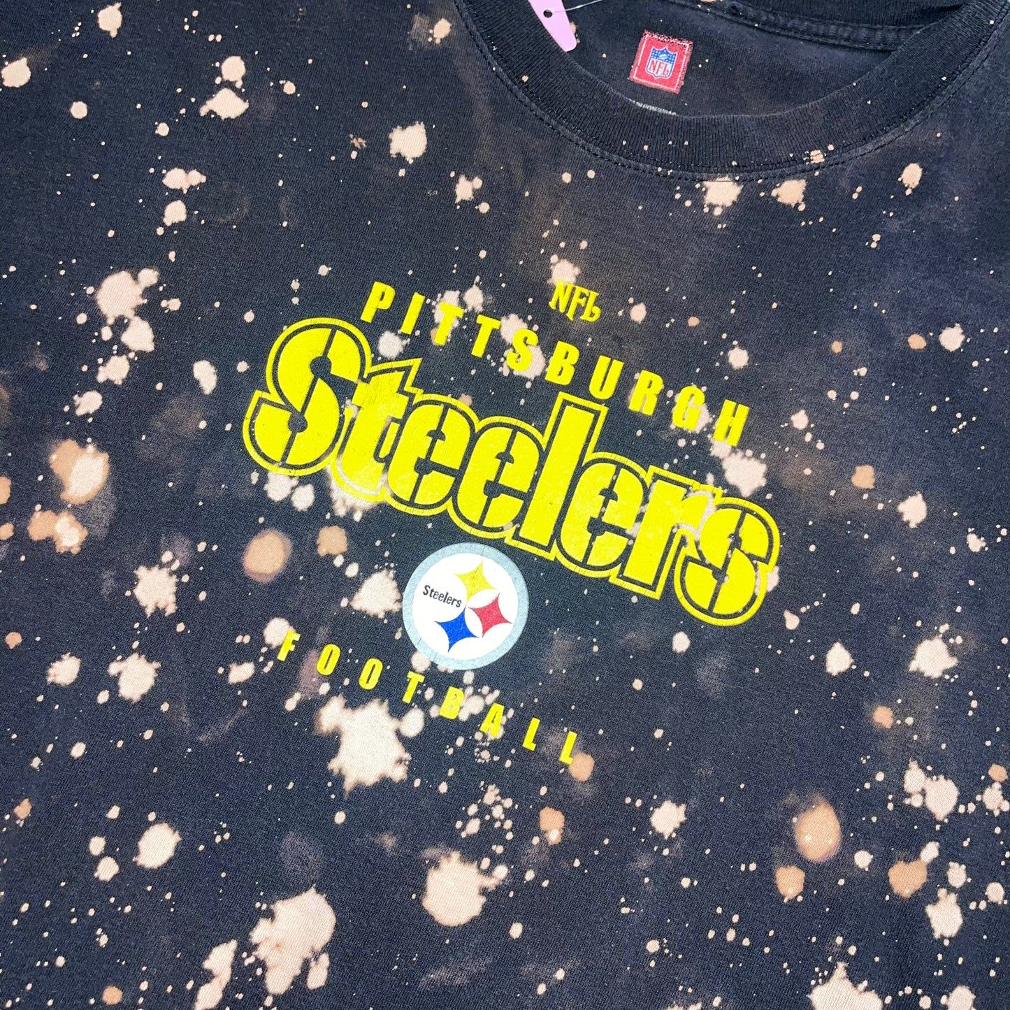 Pittsburgh Steelers Bleach Tee (XL)