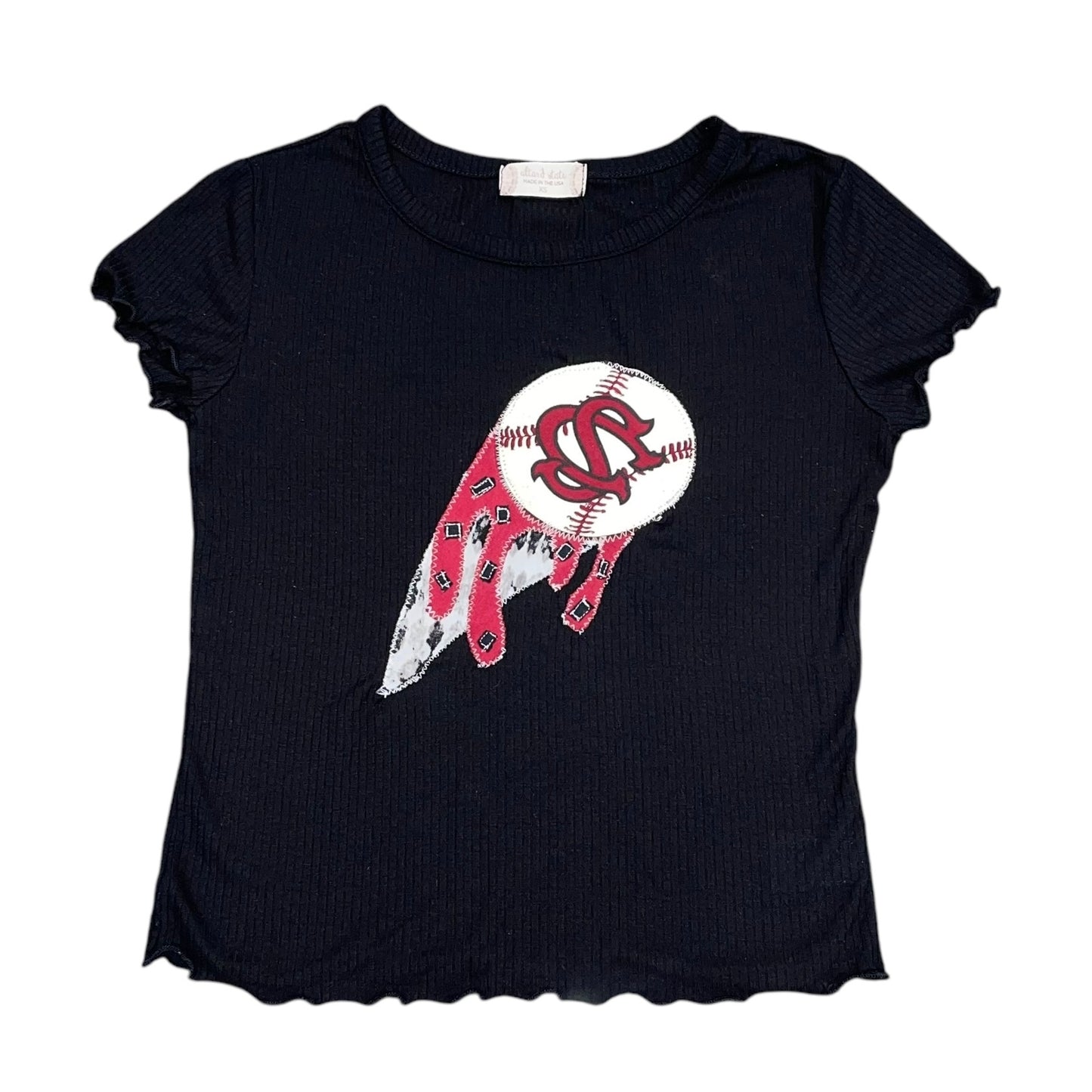 USC South Carolina Ice Cream Baby Tee (XS)