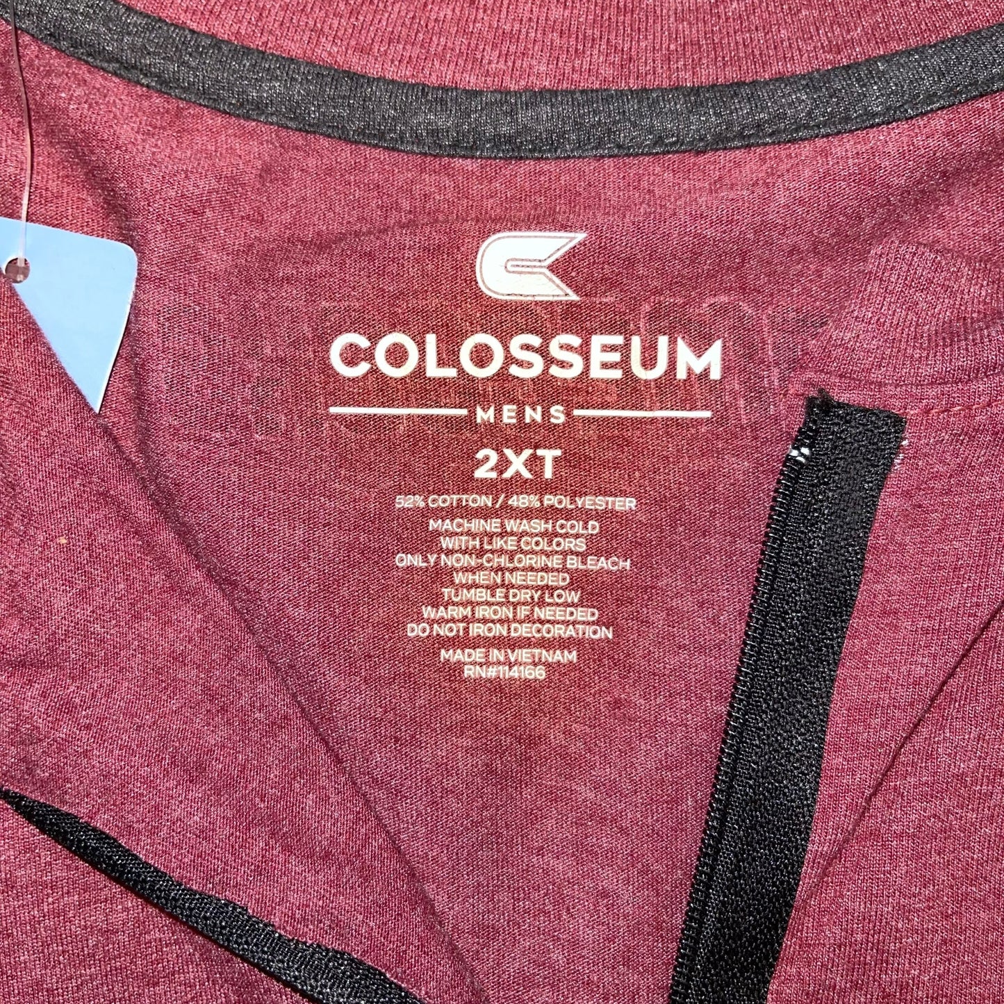 USC South Carolina Zipper T-shirt (XXL)