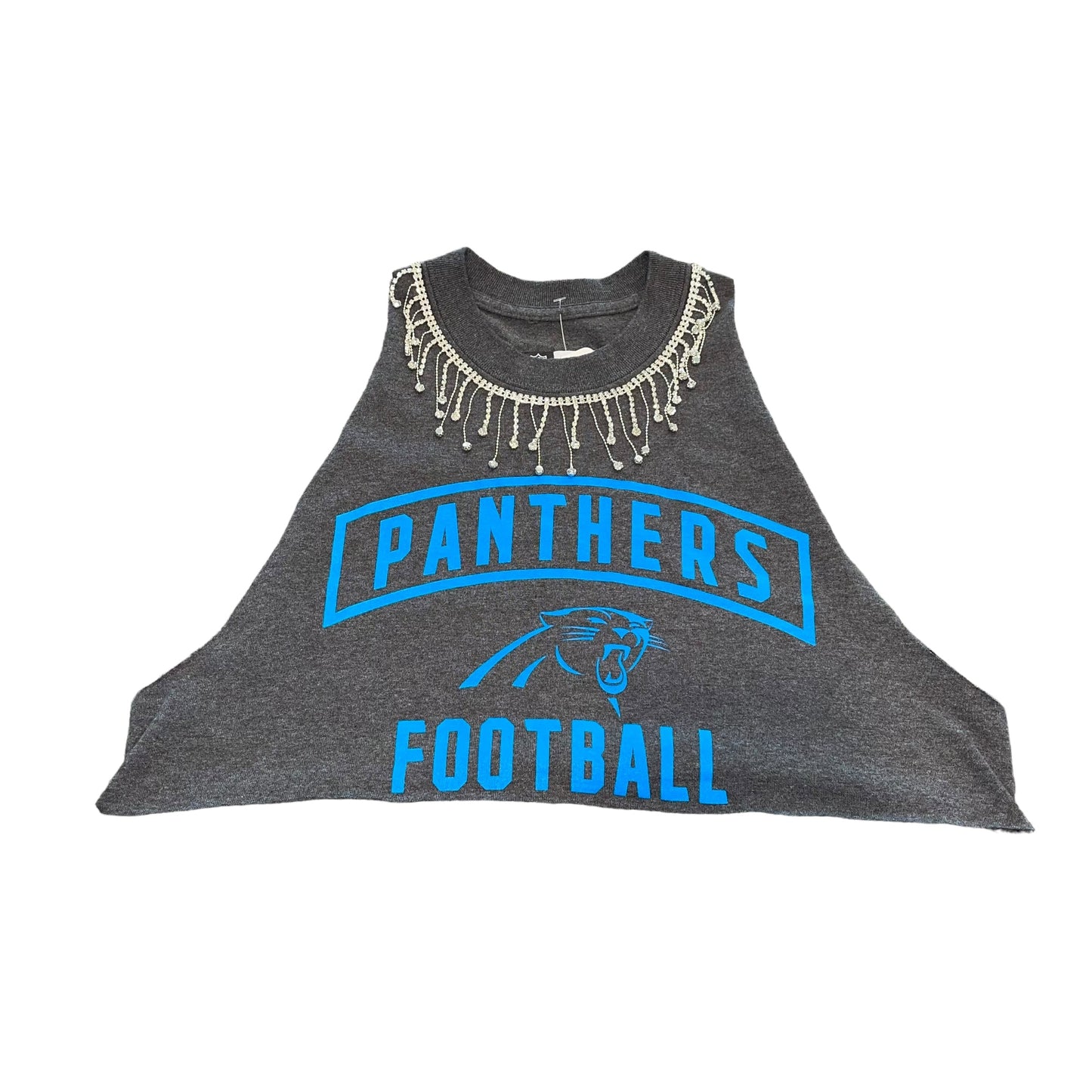 Carolina Panthers Rhinestone Tank (S)