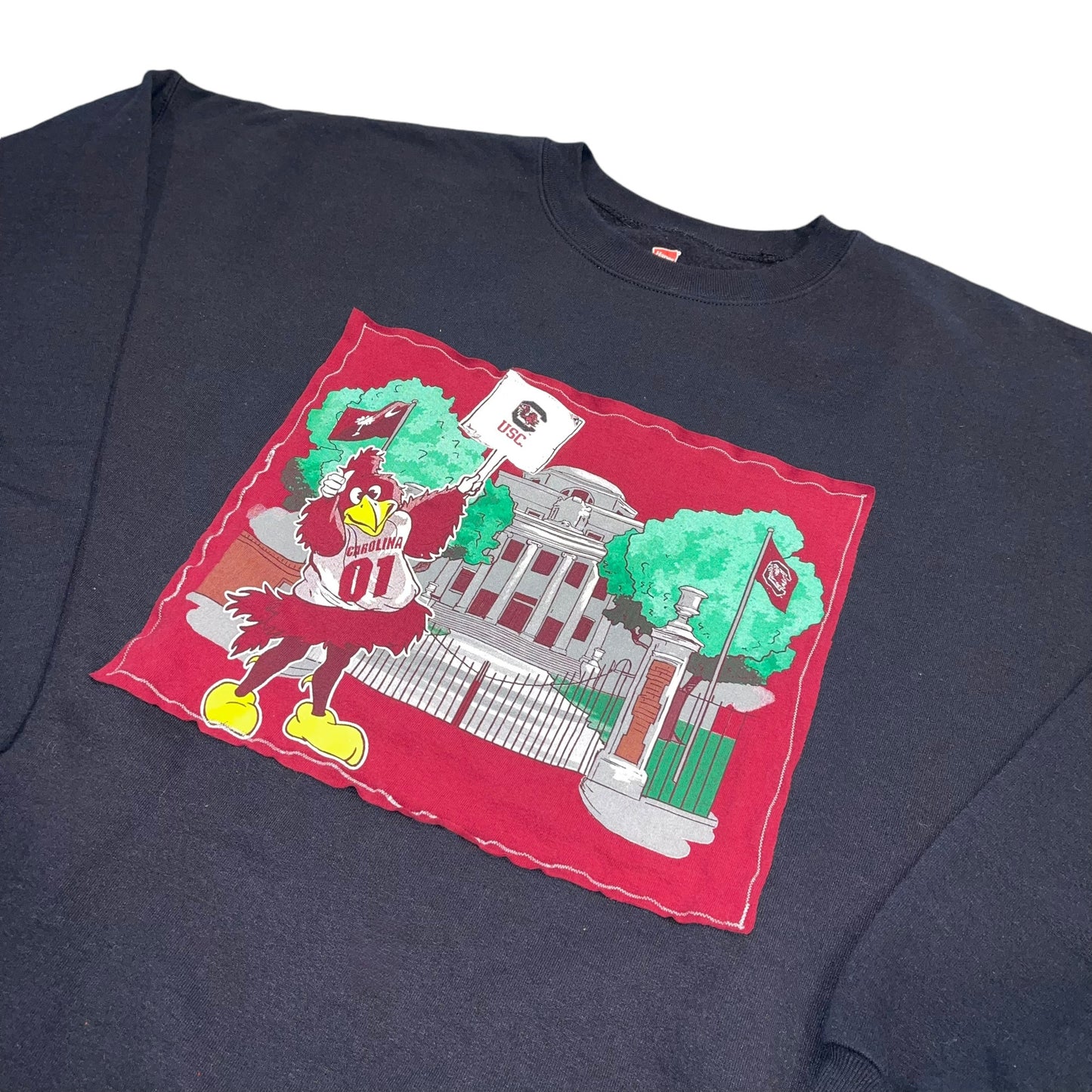 USC South Carolina Patchwork Sweatshirt (2XL)