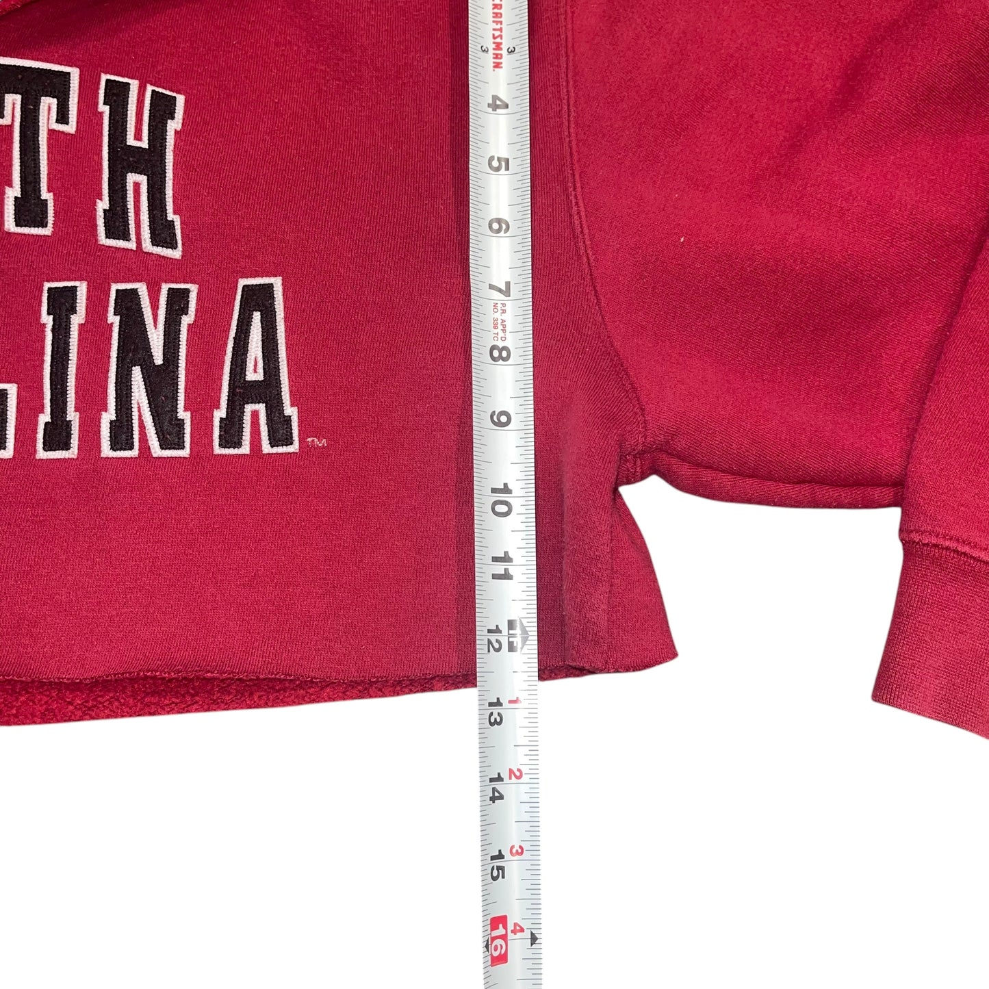 USC South Carolina Reworked Cropped Hoodie (YXL)
