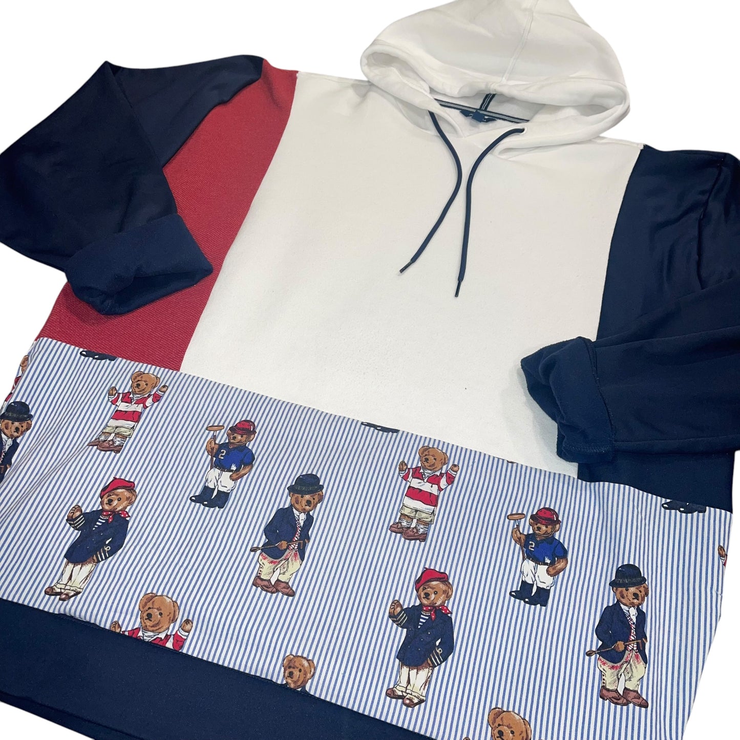 Polo Bear Color Block Hoodie (XL)