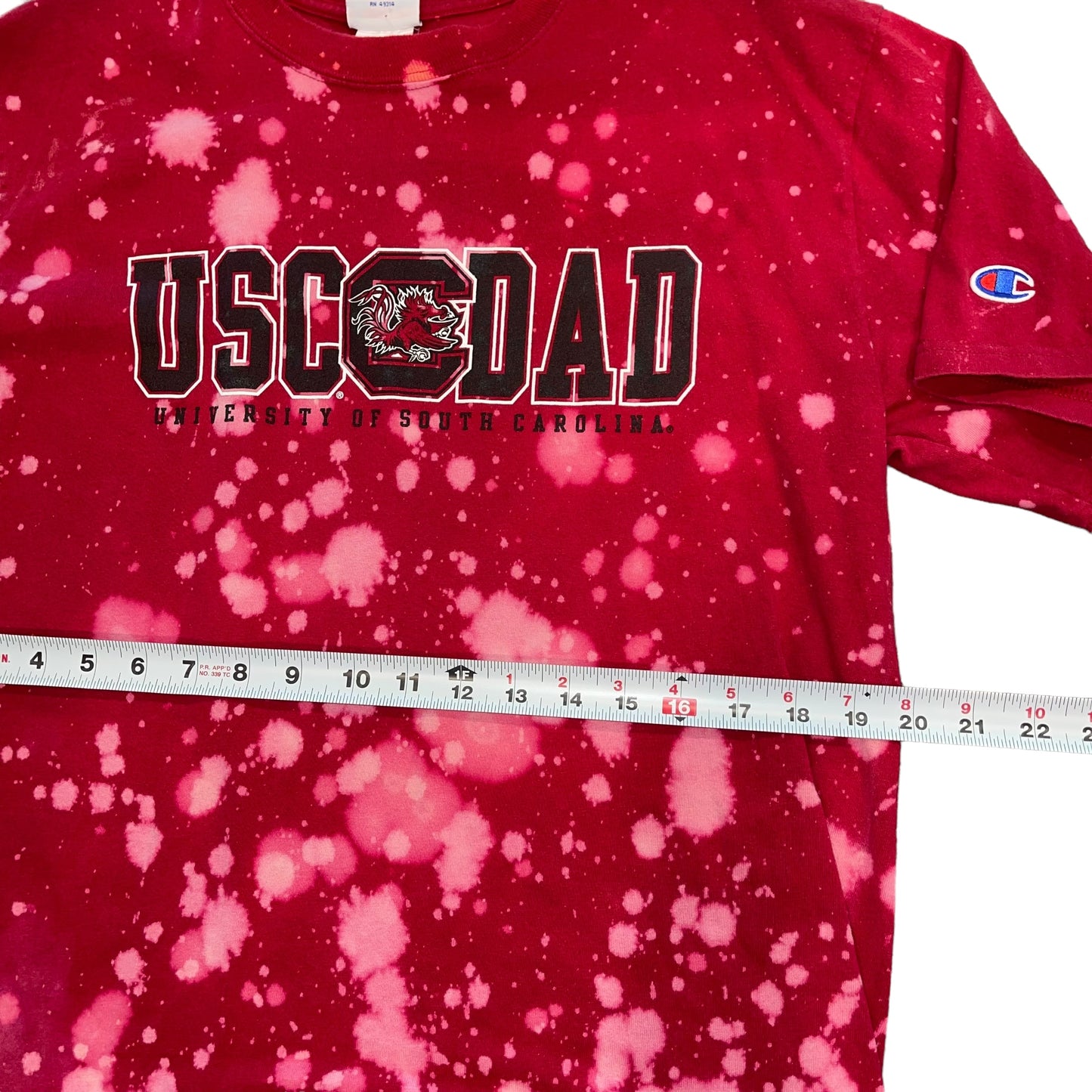 USC South Carolina Bleach Dad Tee (L)