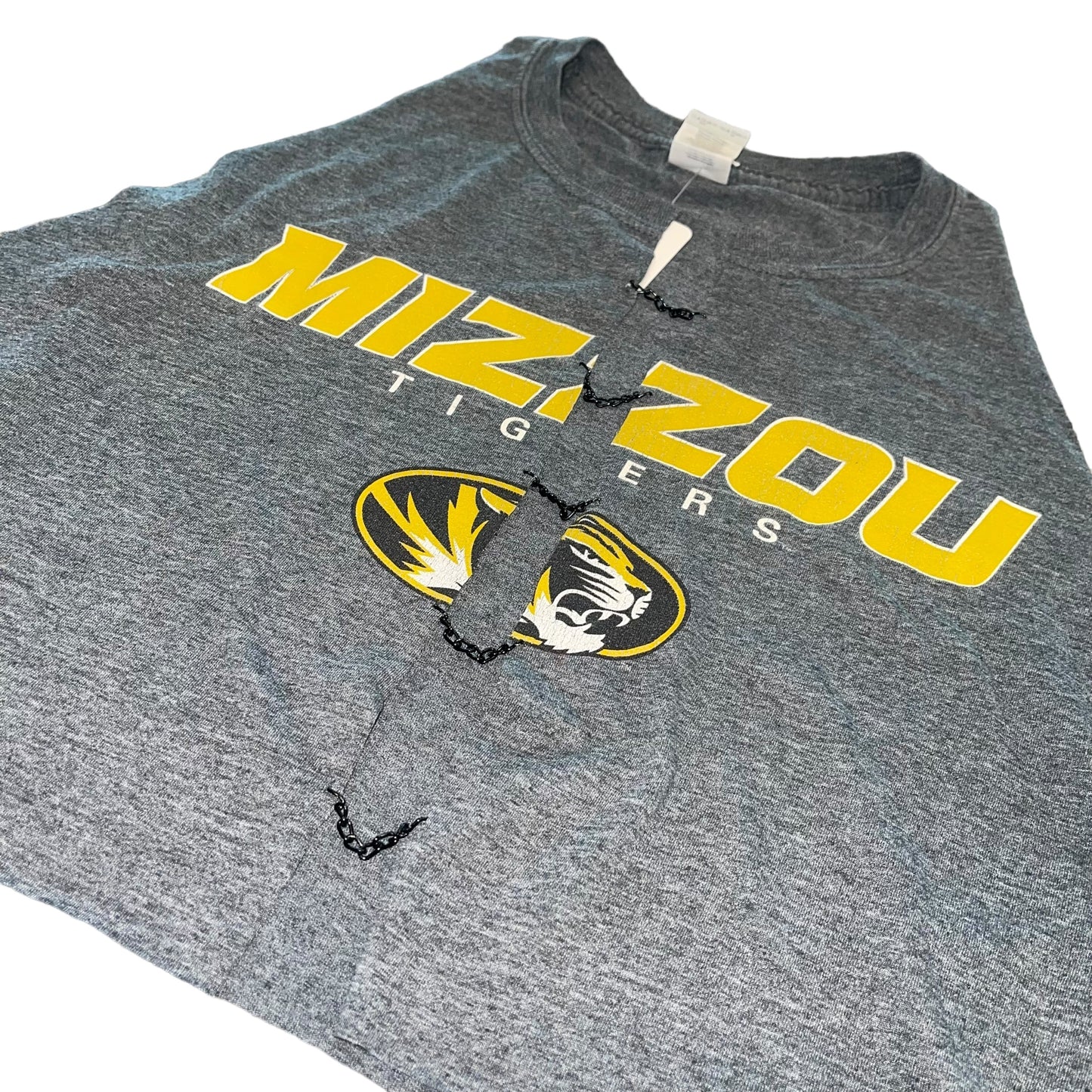 Mizzou Chain Link Cropped Tank (L)