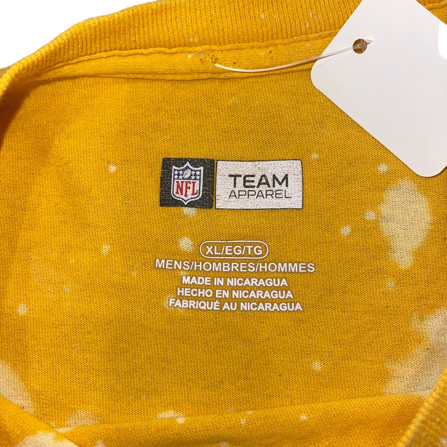 Pittsburgh Steelers Bleach Tee (XL)