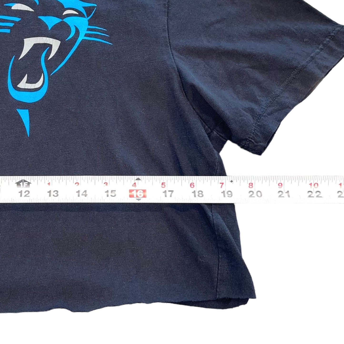 Carolina Panthers Split Bleach Crop (L)