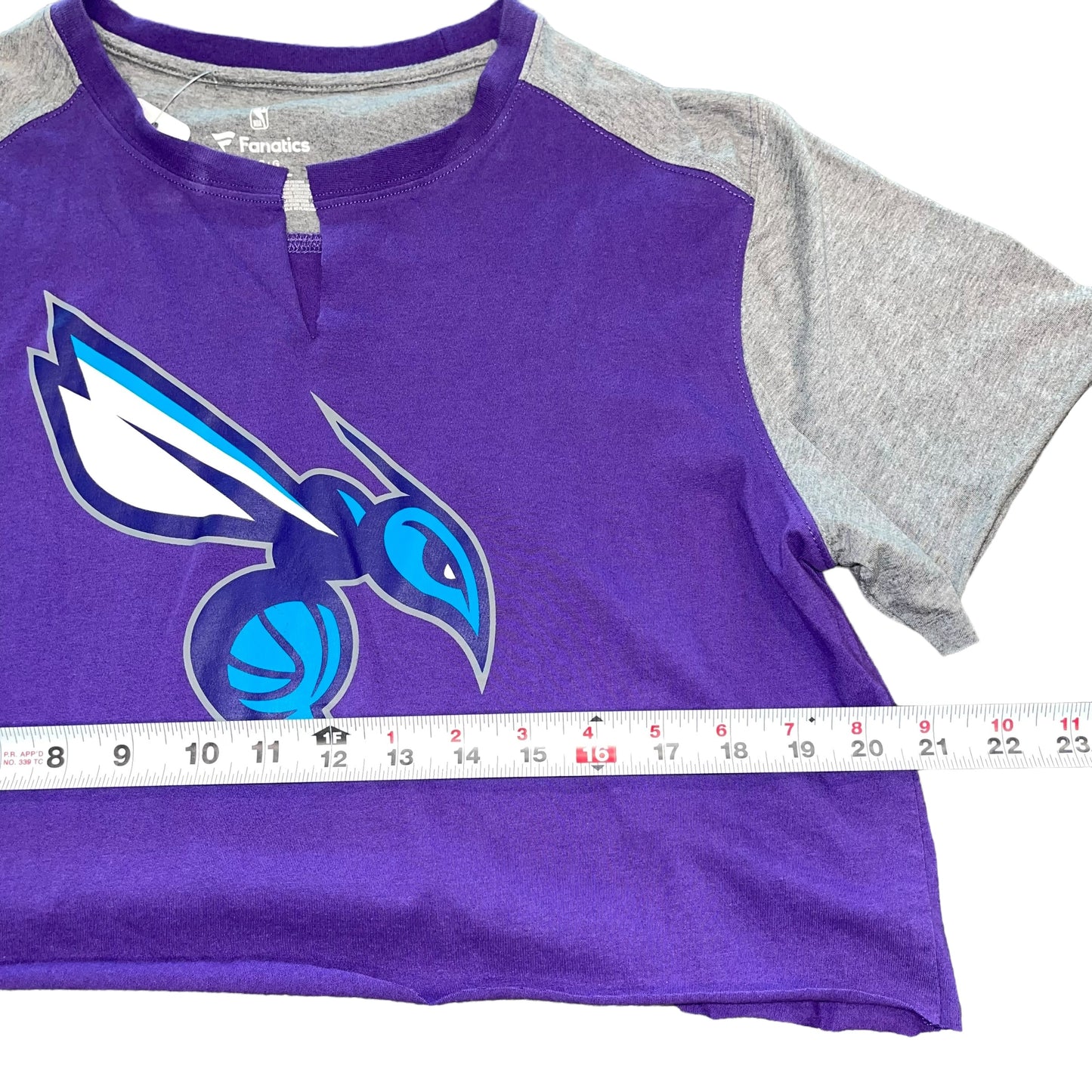 Charlotte Hornets Cropped Colorblock (L)