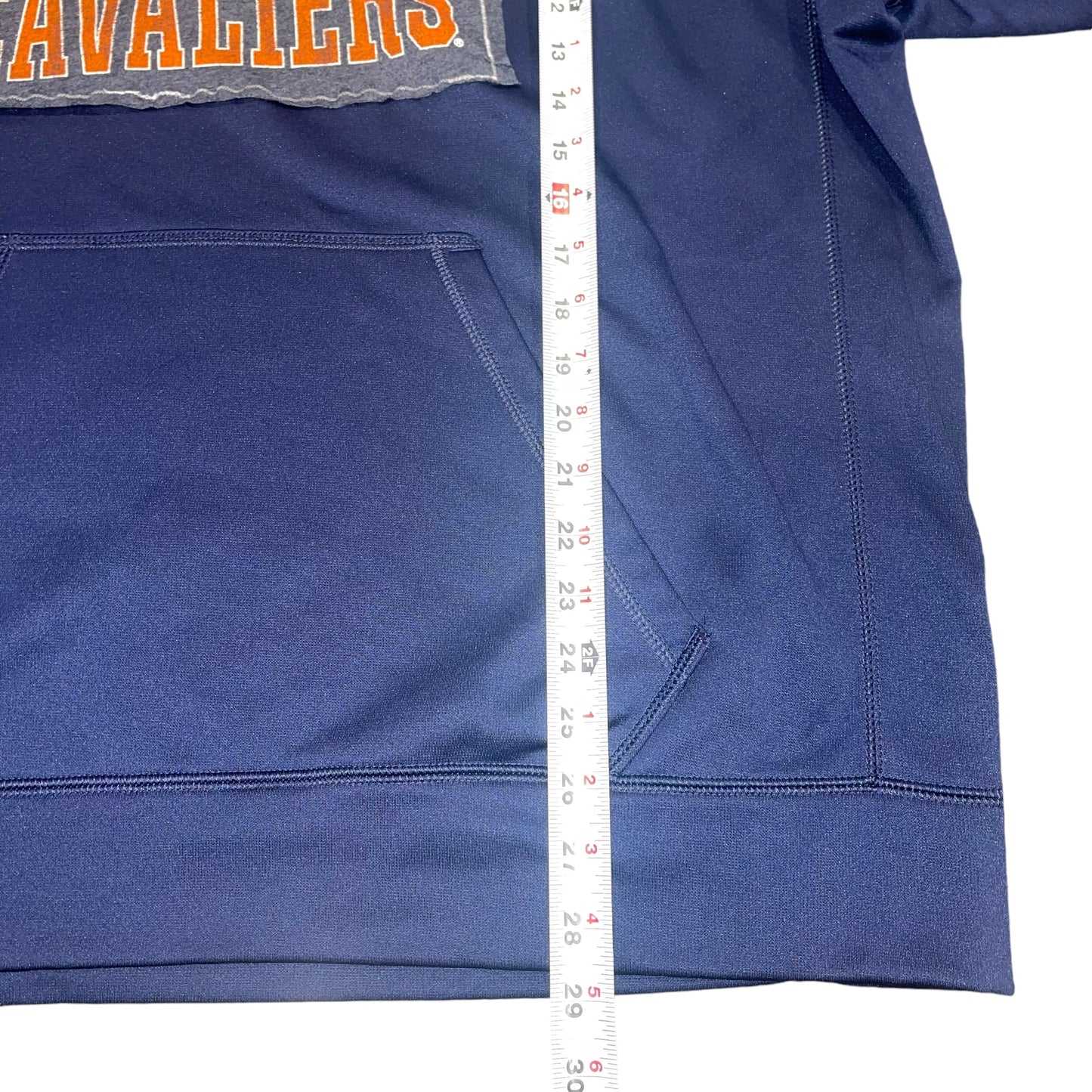 University of Virginia Upcycled Patchwork Hoodie (2XL)