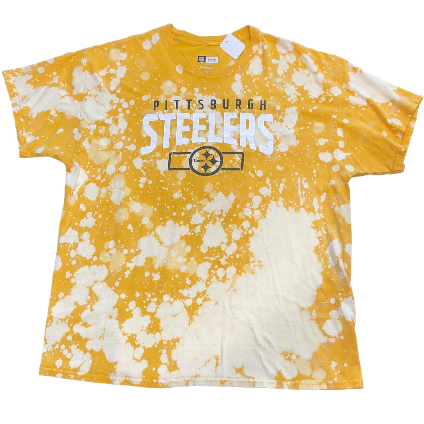 Pittsburgh Steelers Bleach Tee (XL)