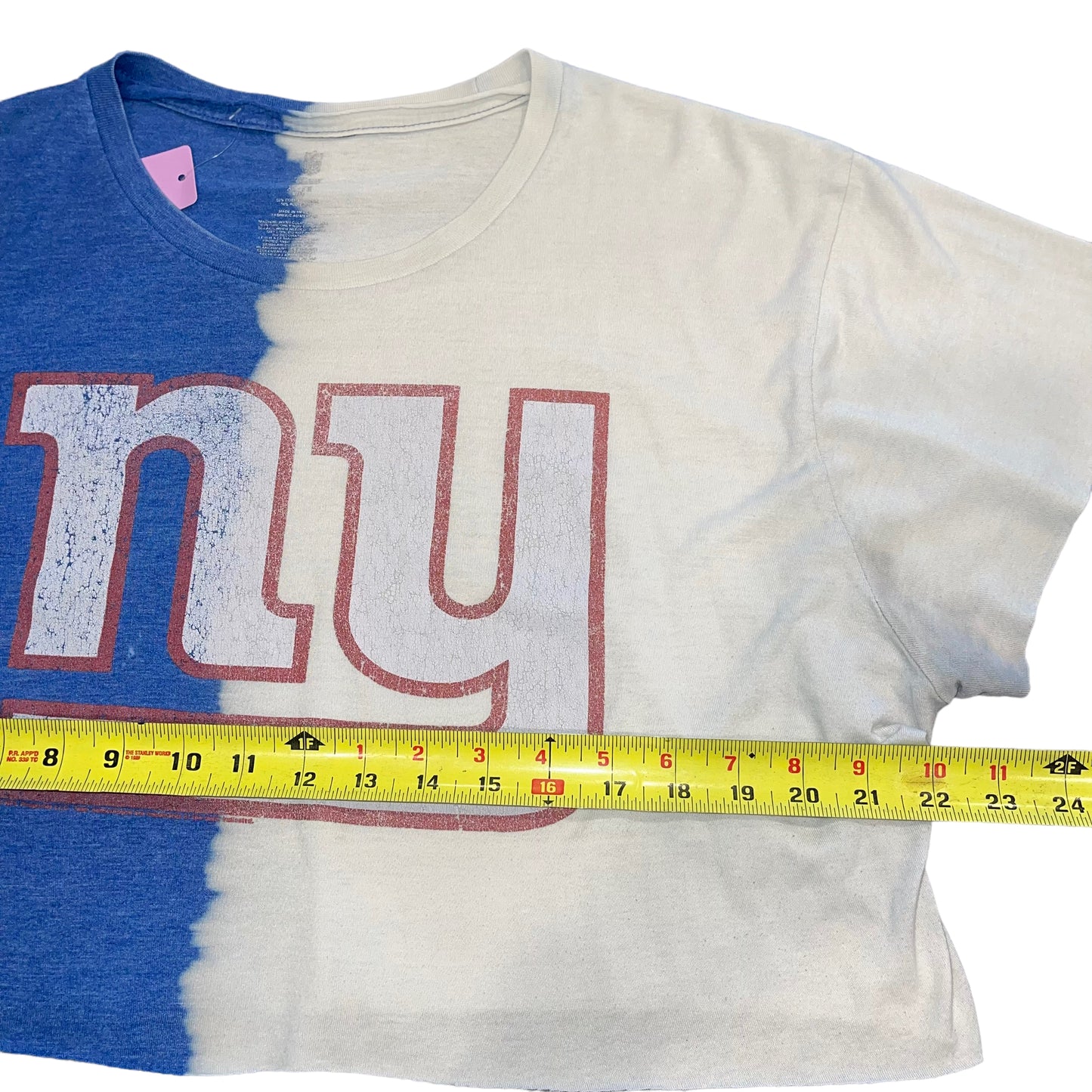 New York Giants Bleach Crop (XL)