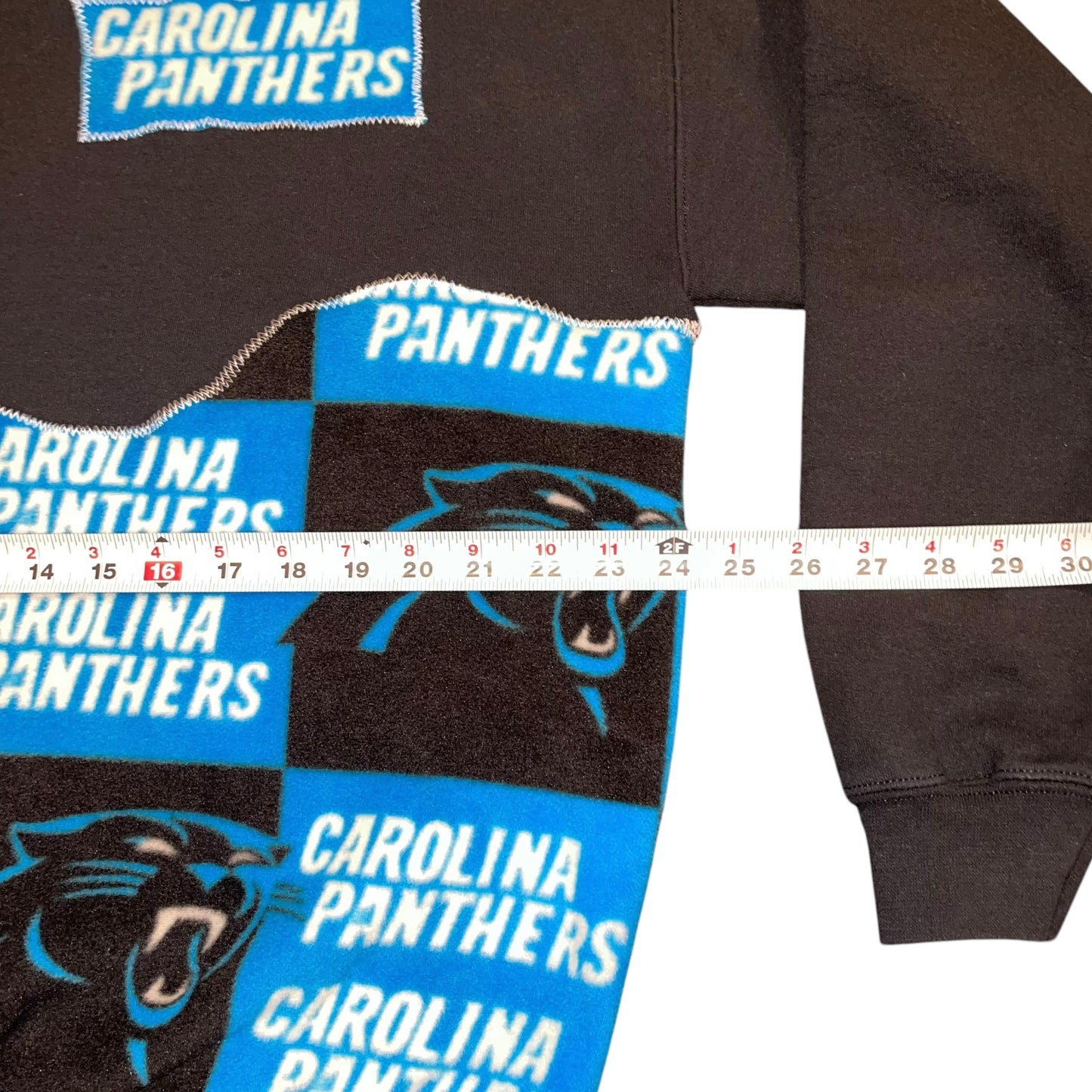Carolina Panthers Fleece Patchwork (L)