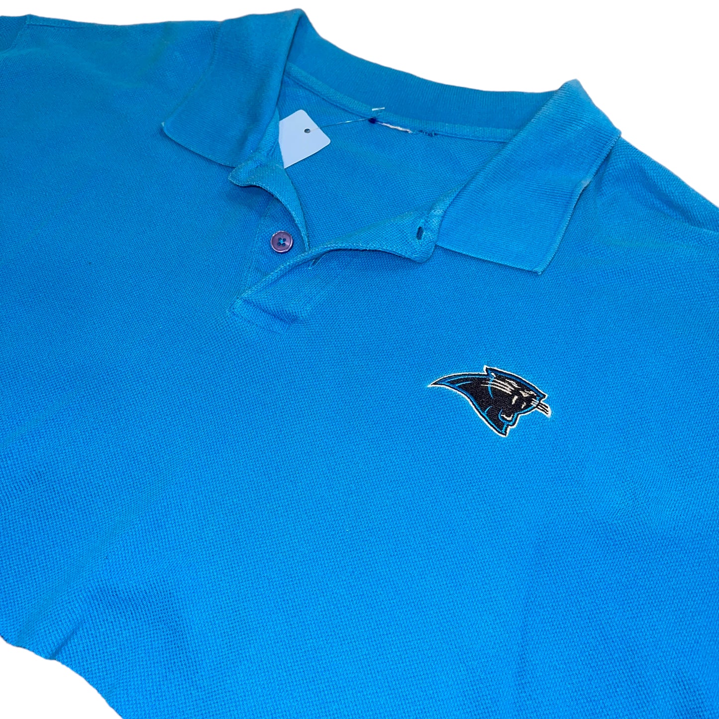 Carolina Panthers Cropped Polo (XL)