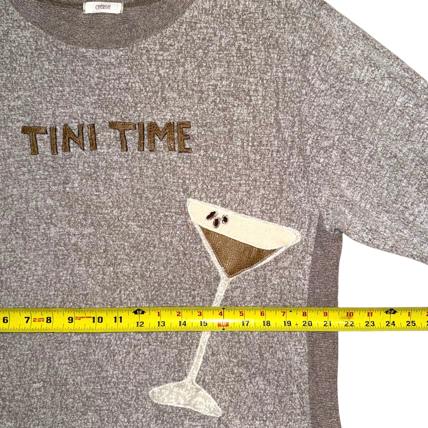 Just a Girl - Tini Time Sweater (L)