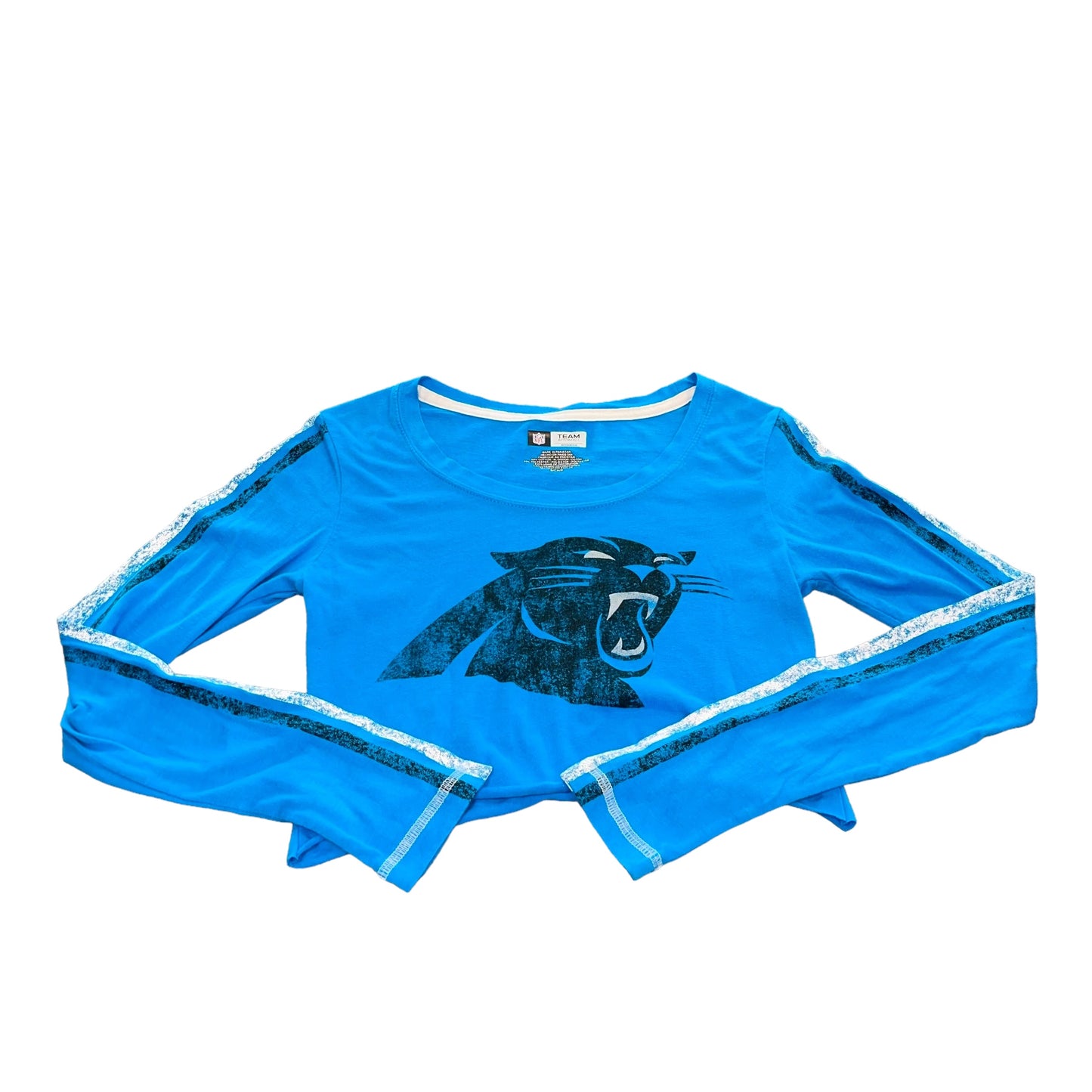 Carolina Panthers Cropped Tee (S)