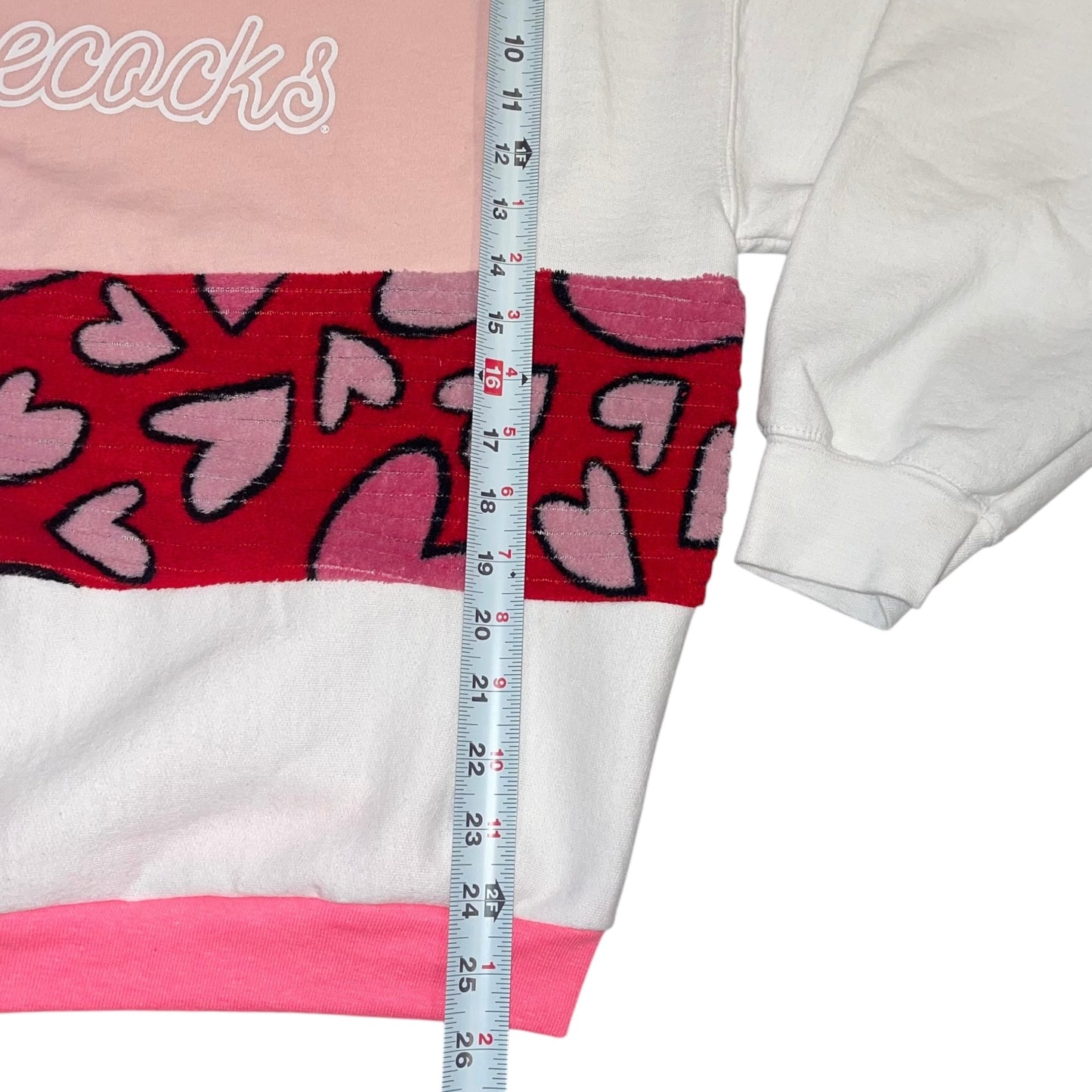 USC South Carolina Upcycled Lover Color Block Sweatshirt (L/XL)