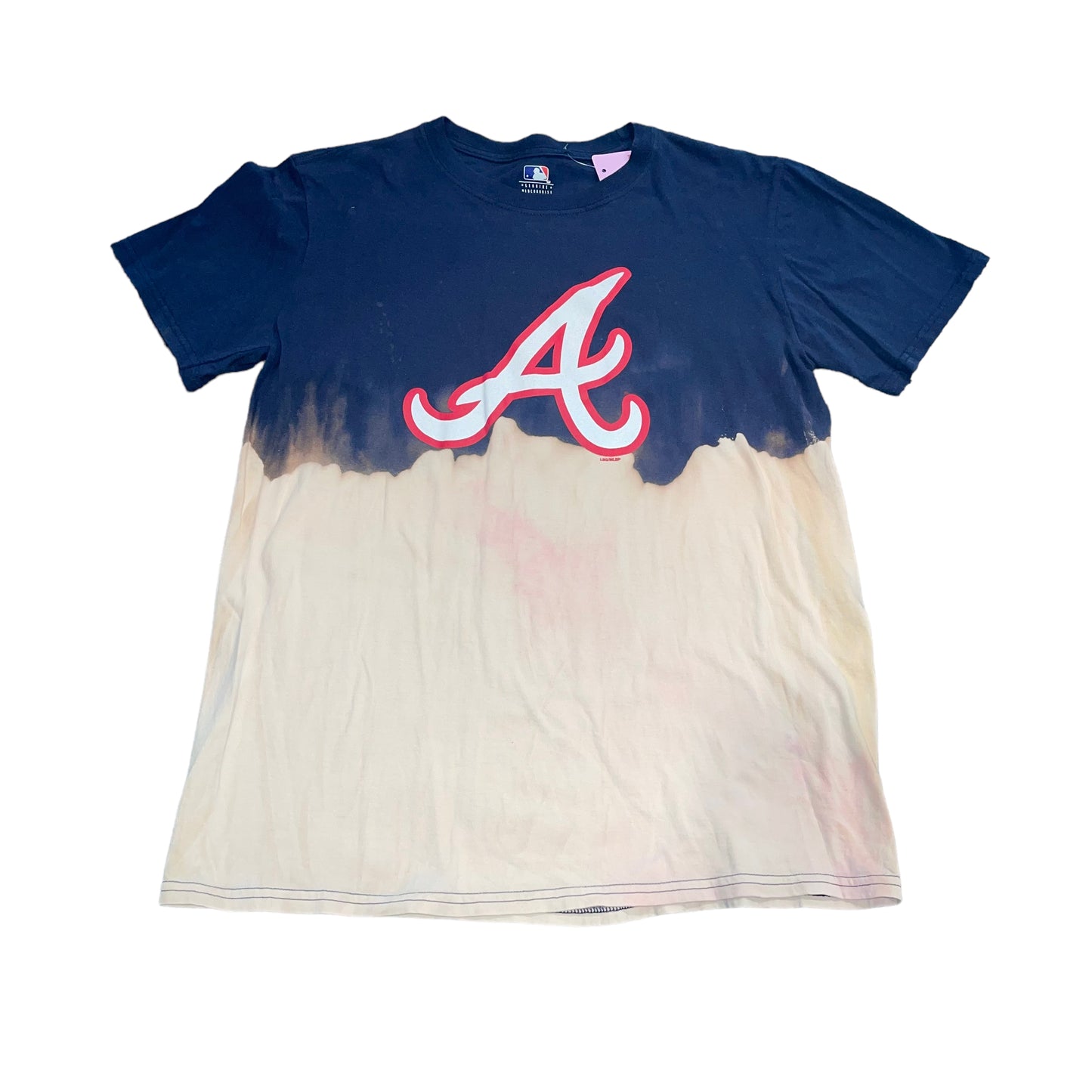Atlanta Braves Bleach Tee (M)