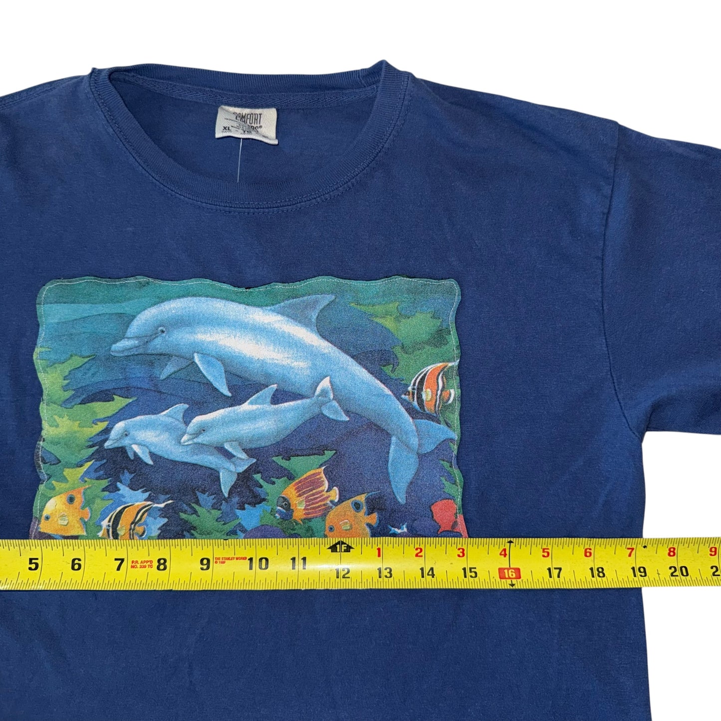 Earthbound - Reworked Vintage Dolphin Tee (S/M)