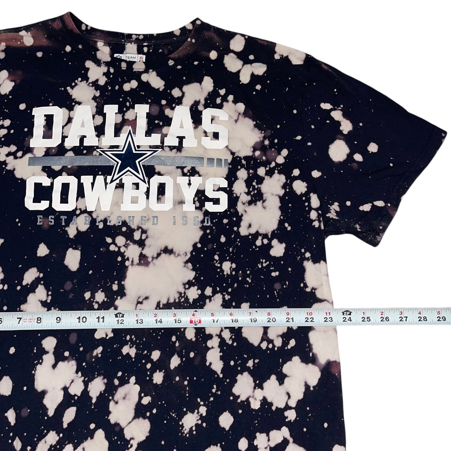 Dallas Cowboys Reworked Bleach T-shirt (2XL)