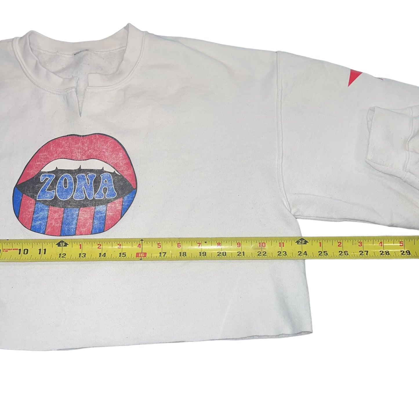 Arizona Reworked Cropped Sweatshirt (L)