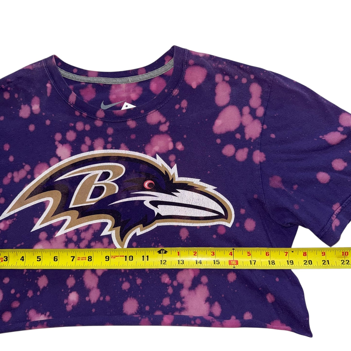 Baltimore Ravens Cropped Bleach (M)