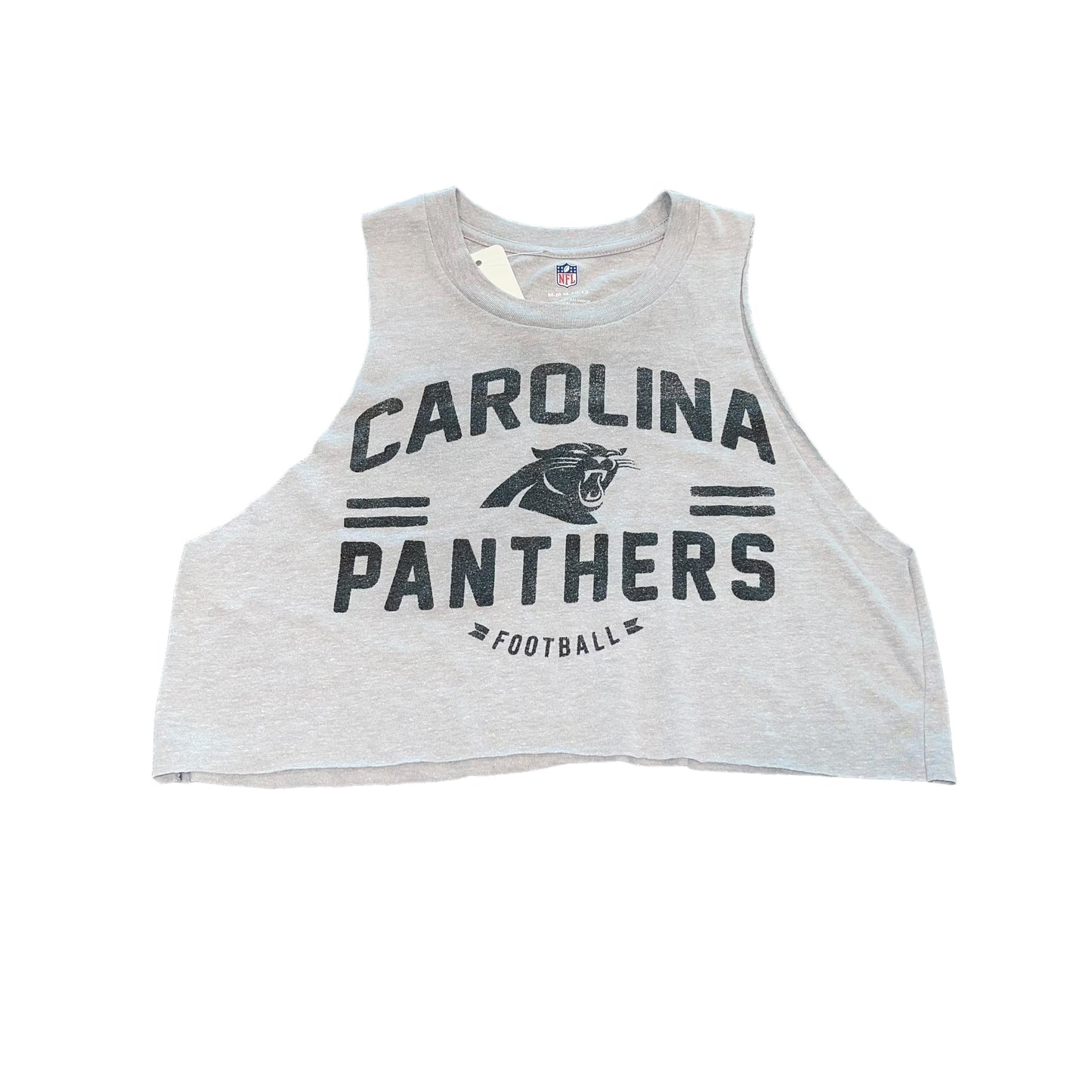 Carolina Panthers Cropped Tank (M)