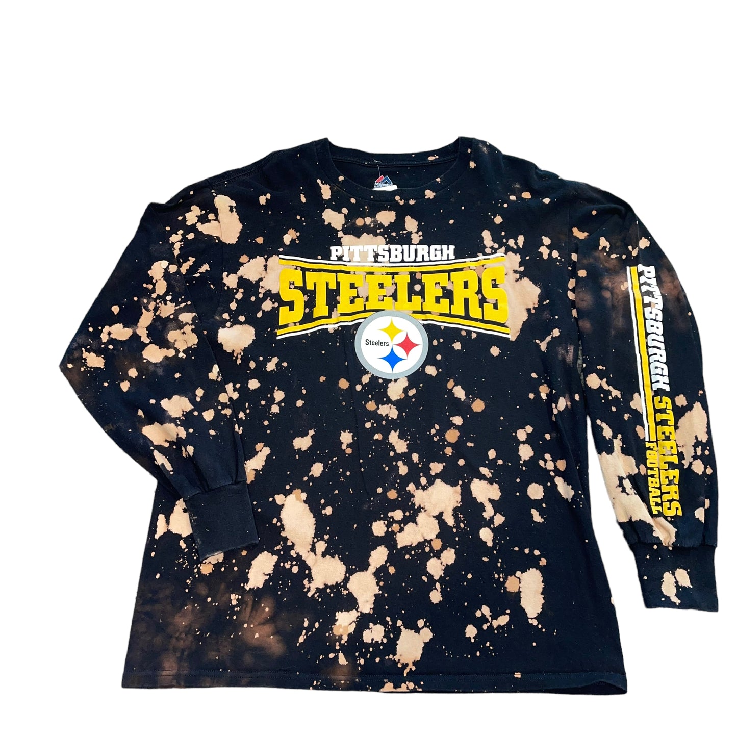 Pittsburgh Steelers Bleach Tee (L)